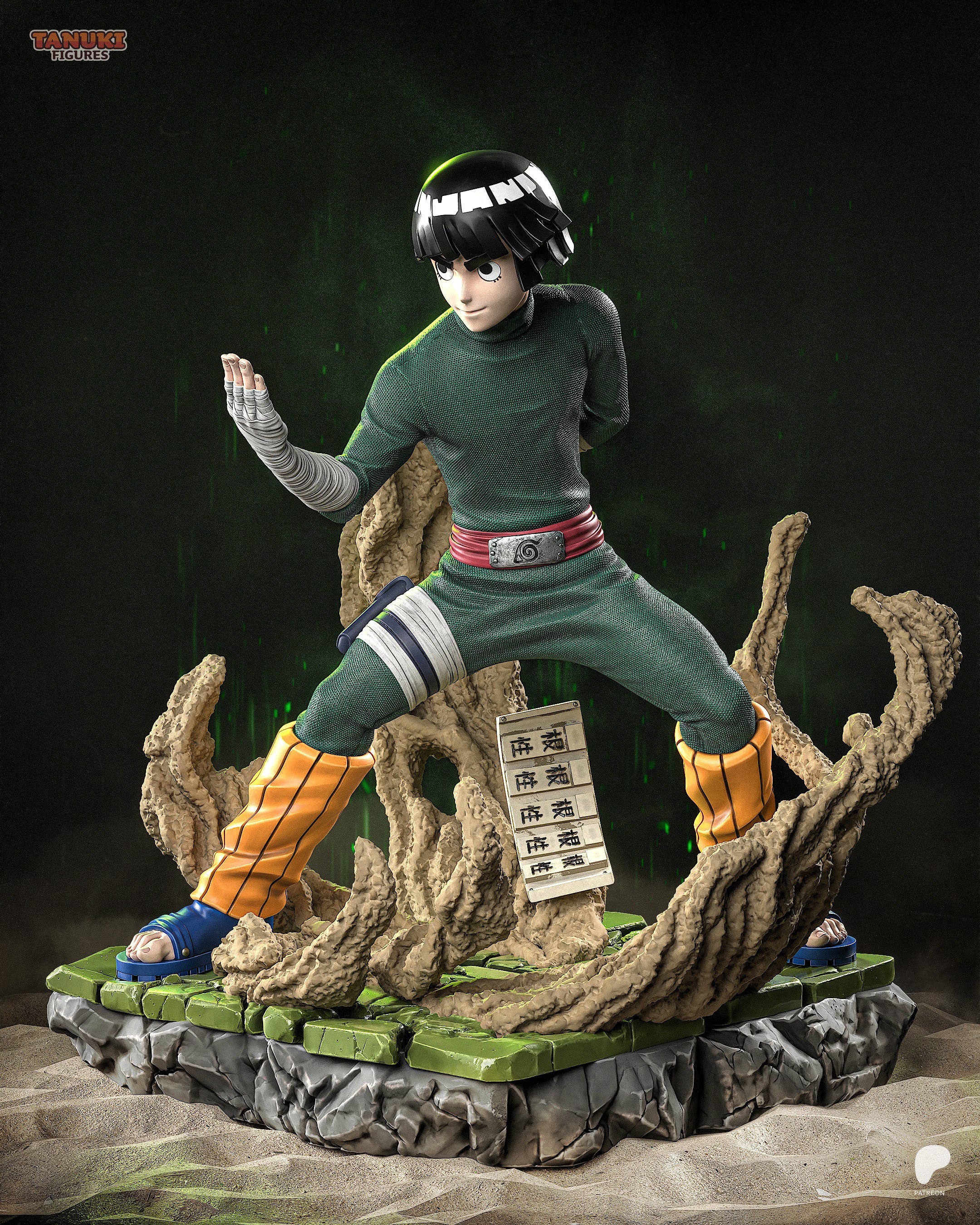 The Taijutsu Master | Maximum Detailed 12K 3D printed figure