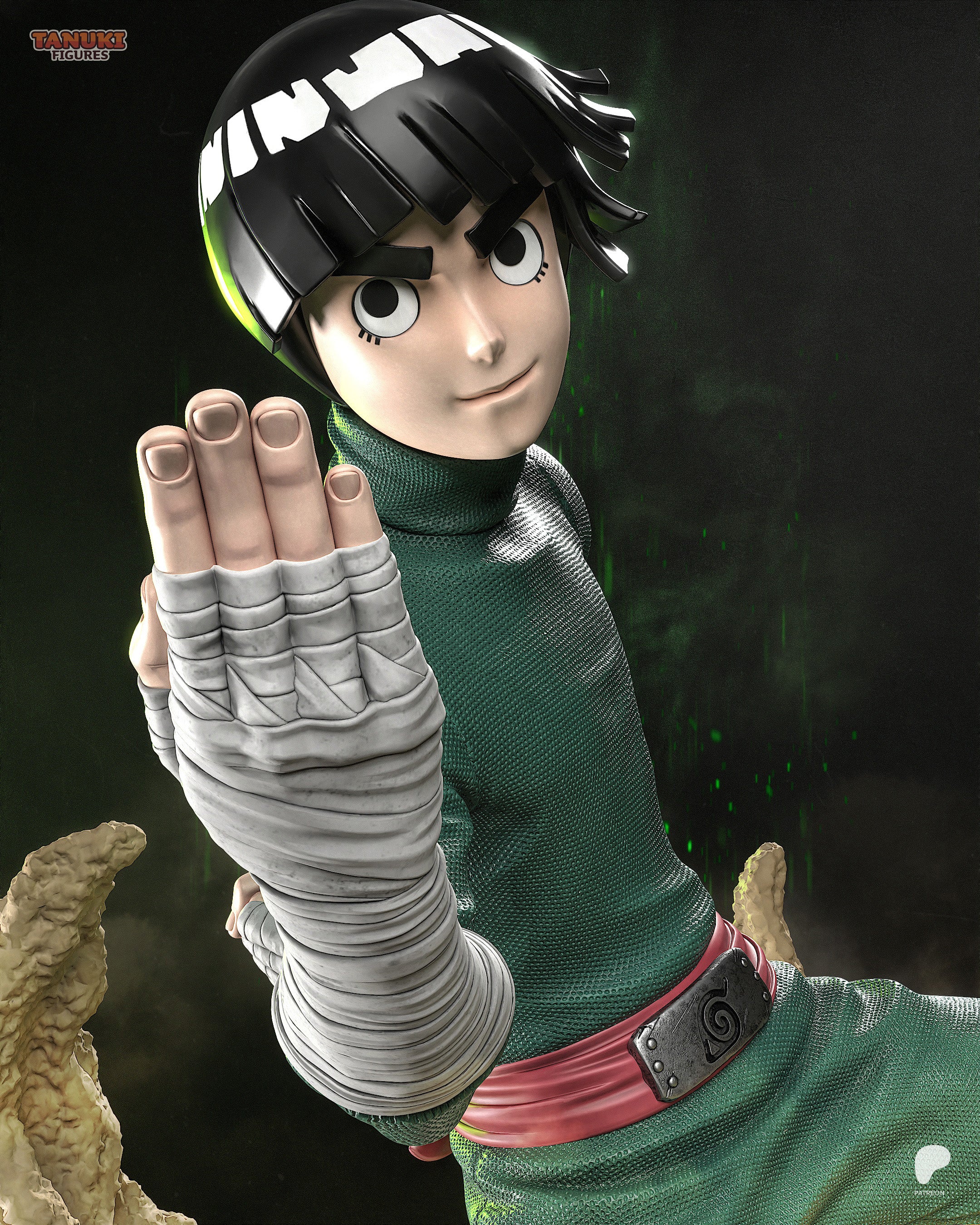 The Taijutsu Master | Maximum Detailed 12K 3D printed figure