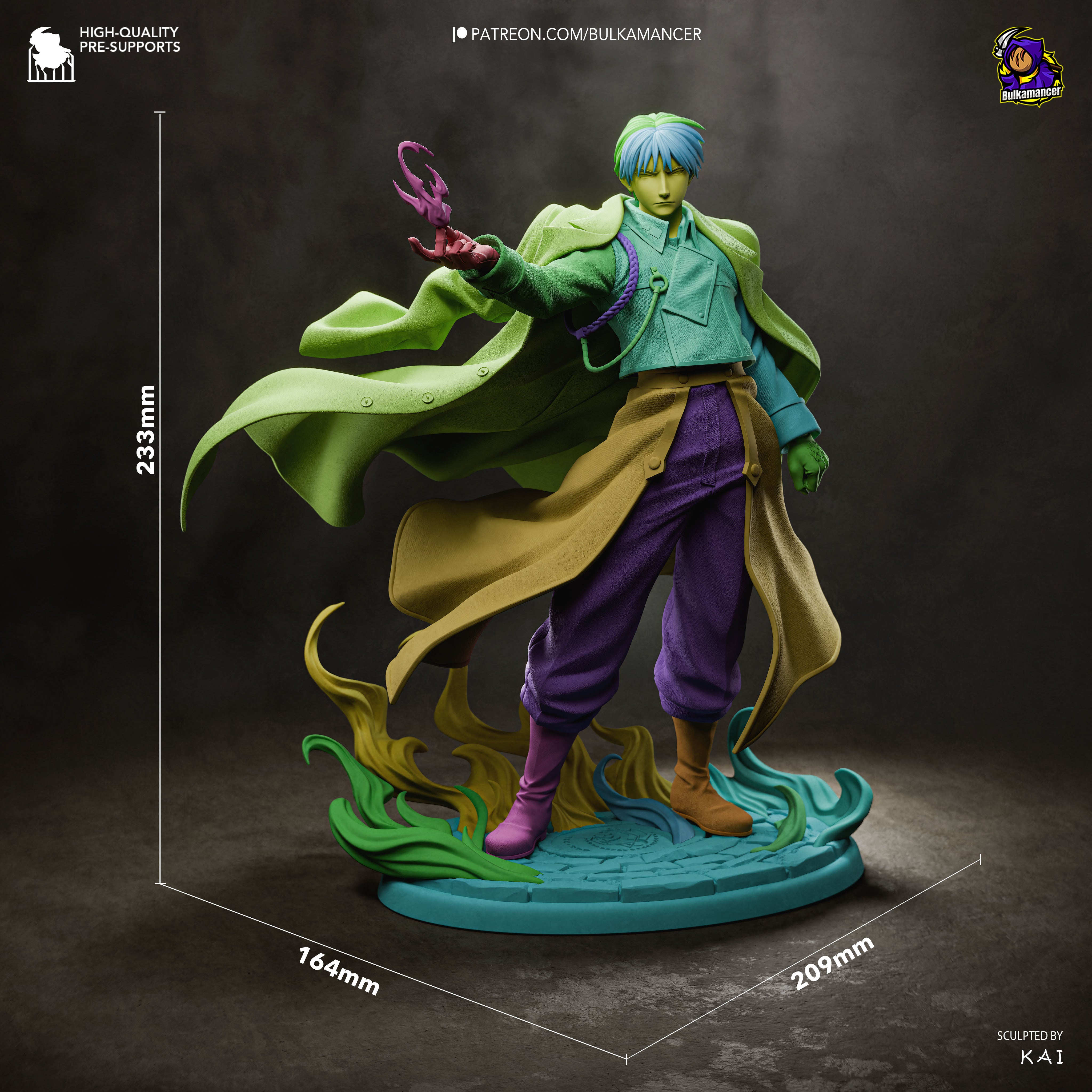 The Fire Alchemist Statue