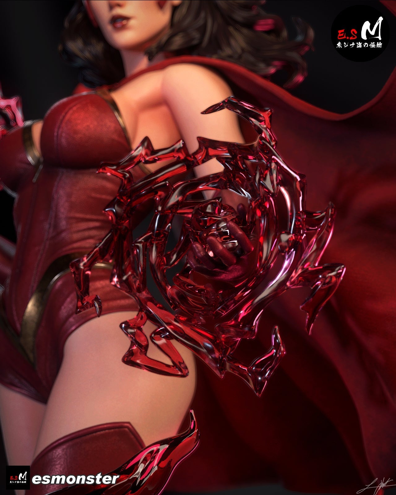 The Chaos Witch Statue