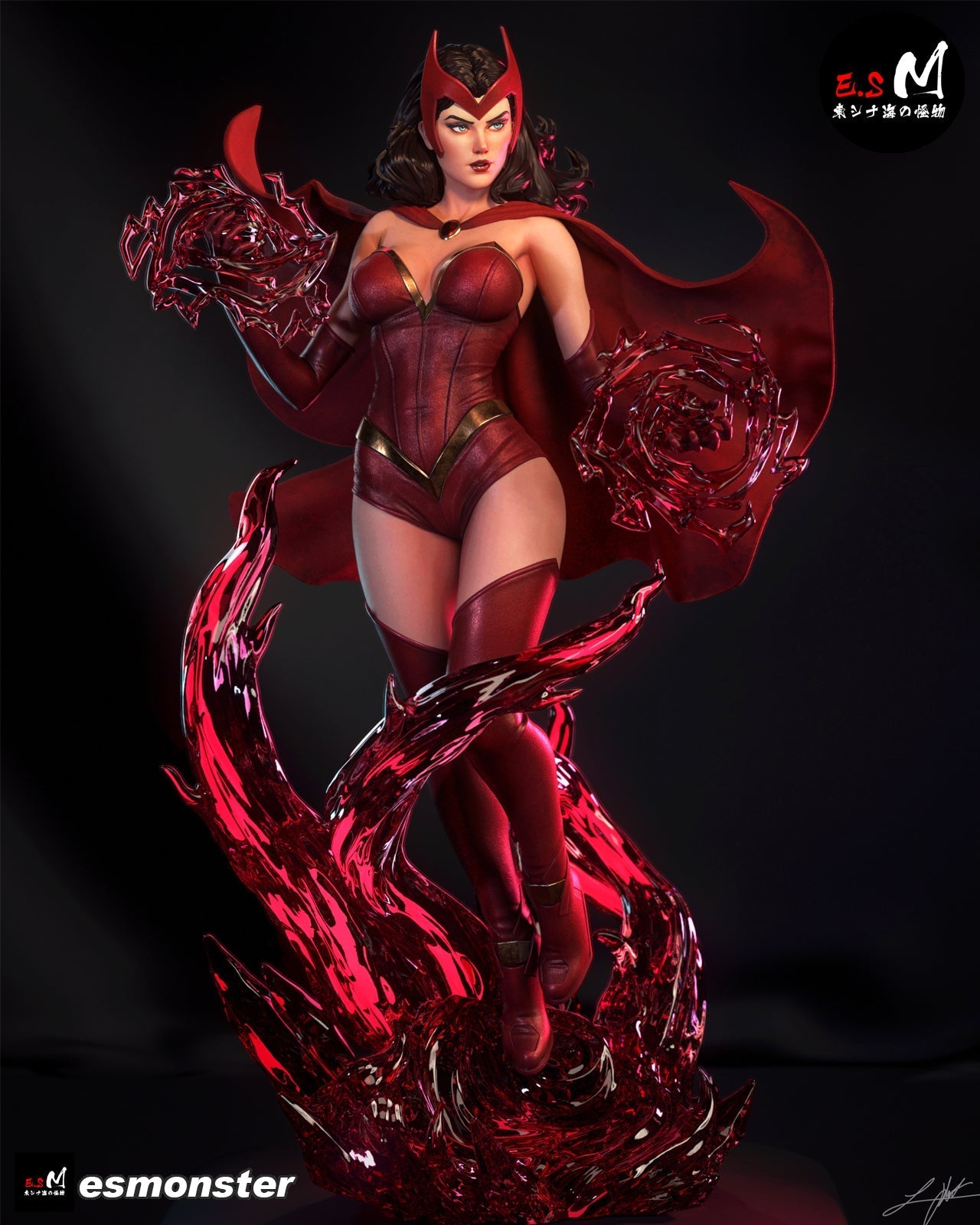 The Chaos Witch Statue