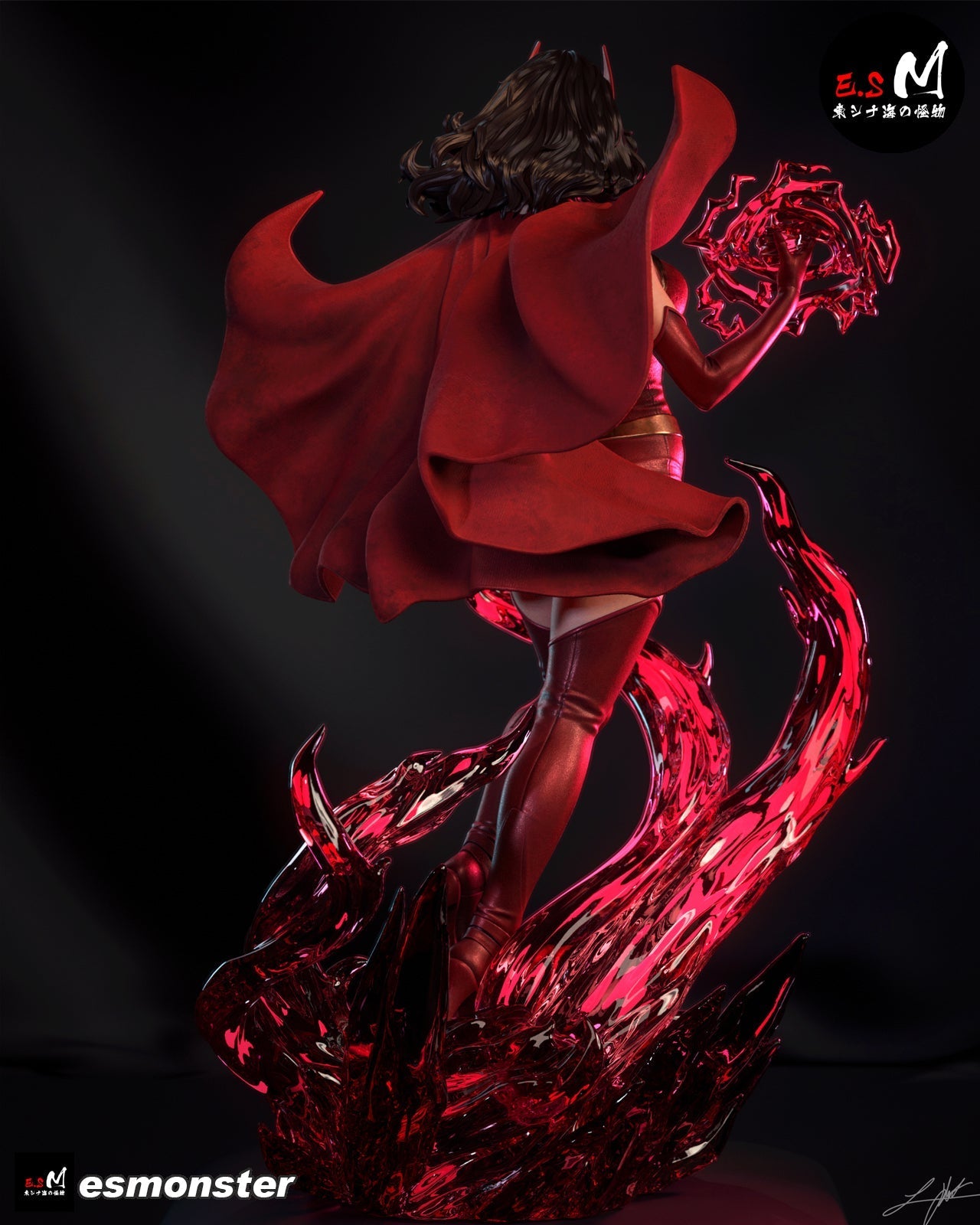The Chaos Witch Statue