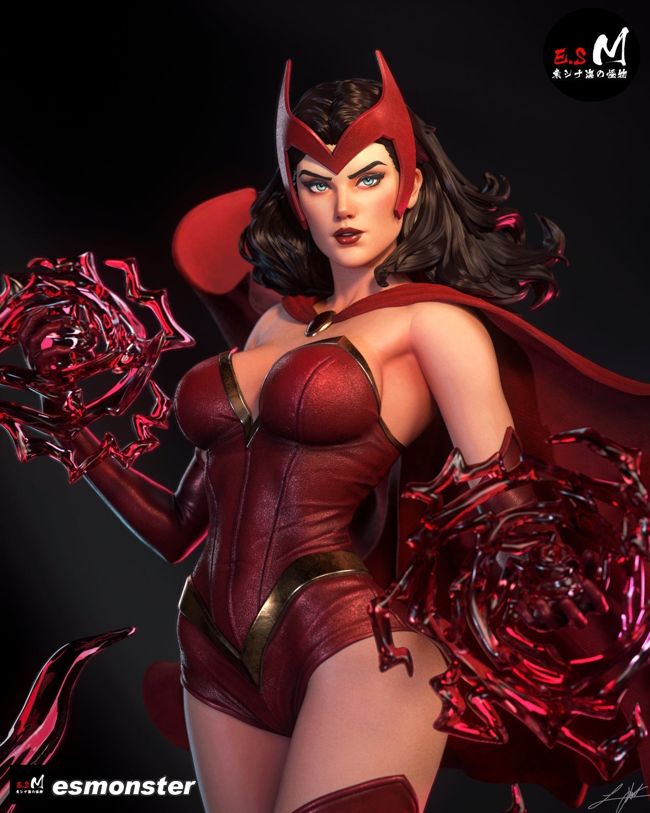 The Chaos Witch Statue