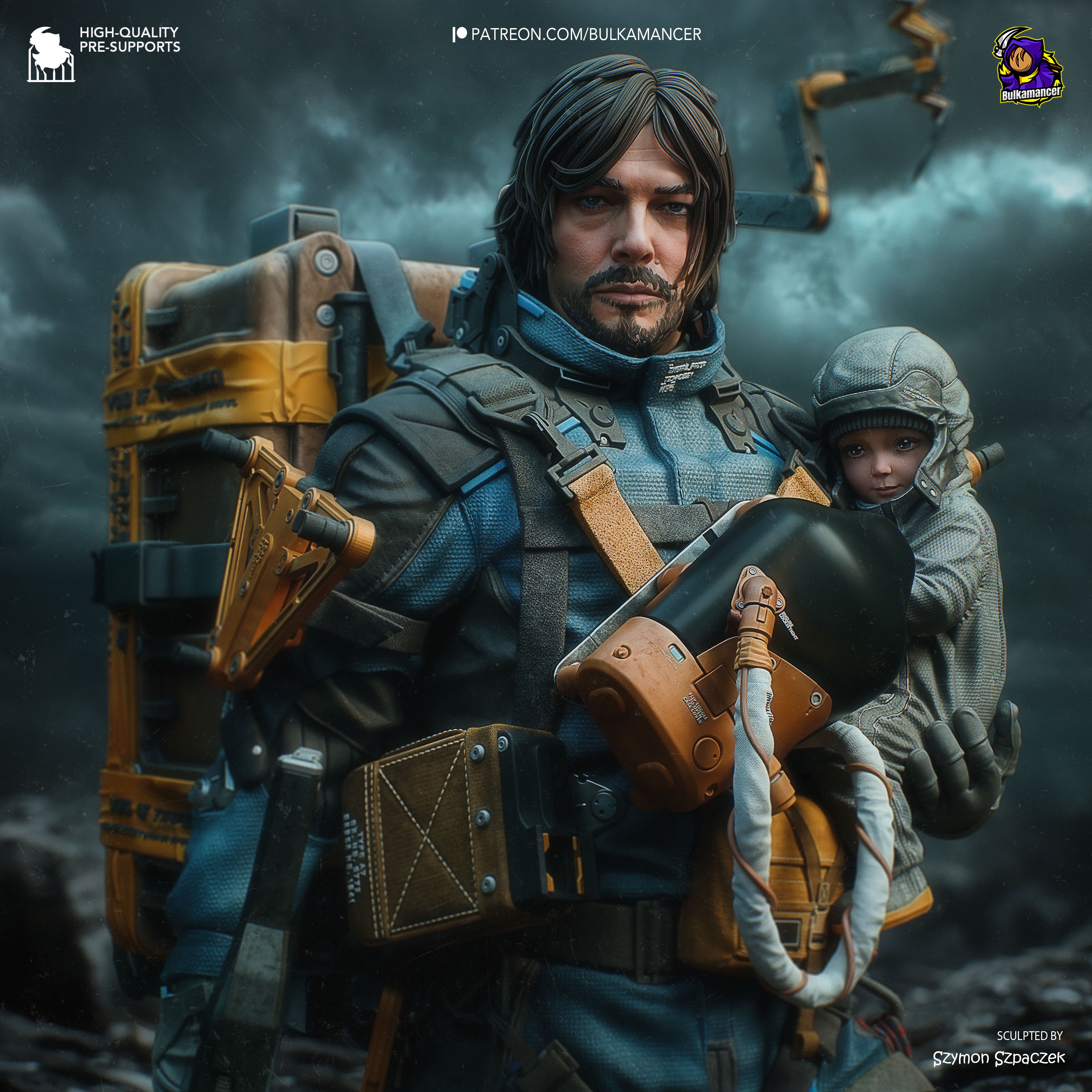 The Legendary Porter | Maximum Detailed 12K 3D printed figure