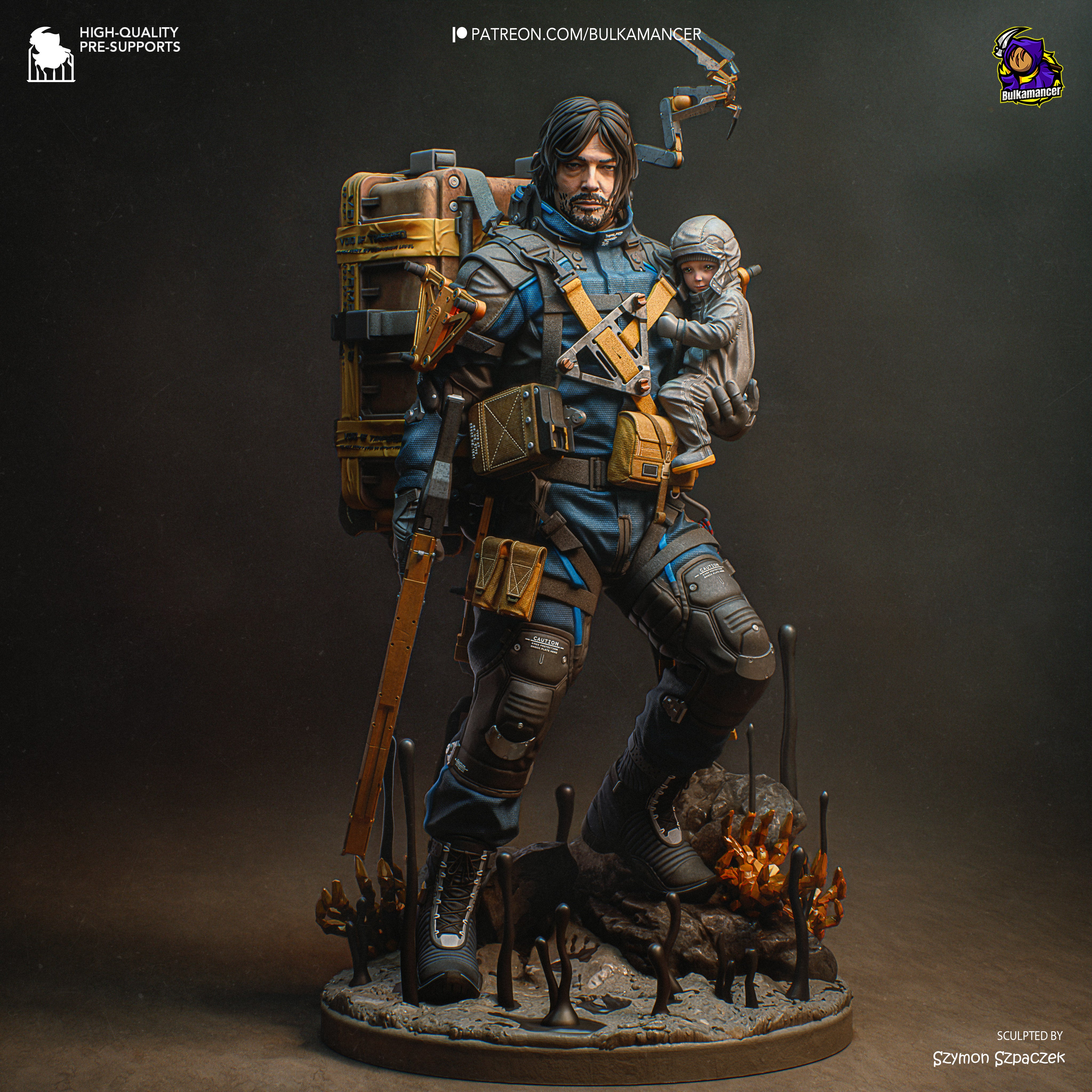 The Legendary Porter | Maximum Detailed 12K 3D printed figure