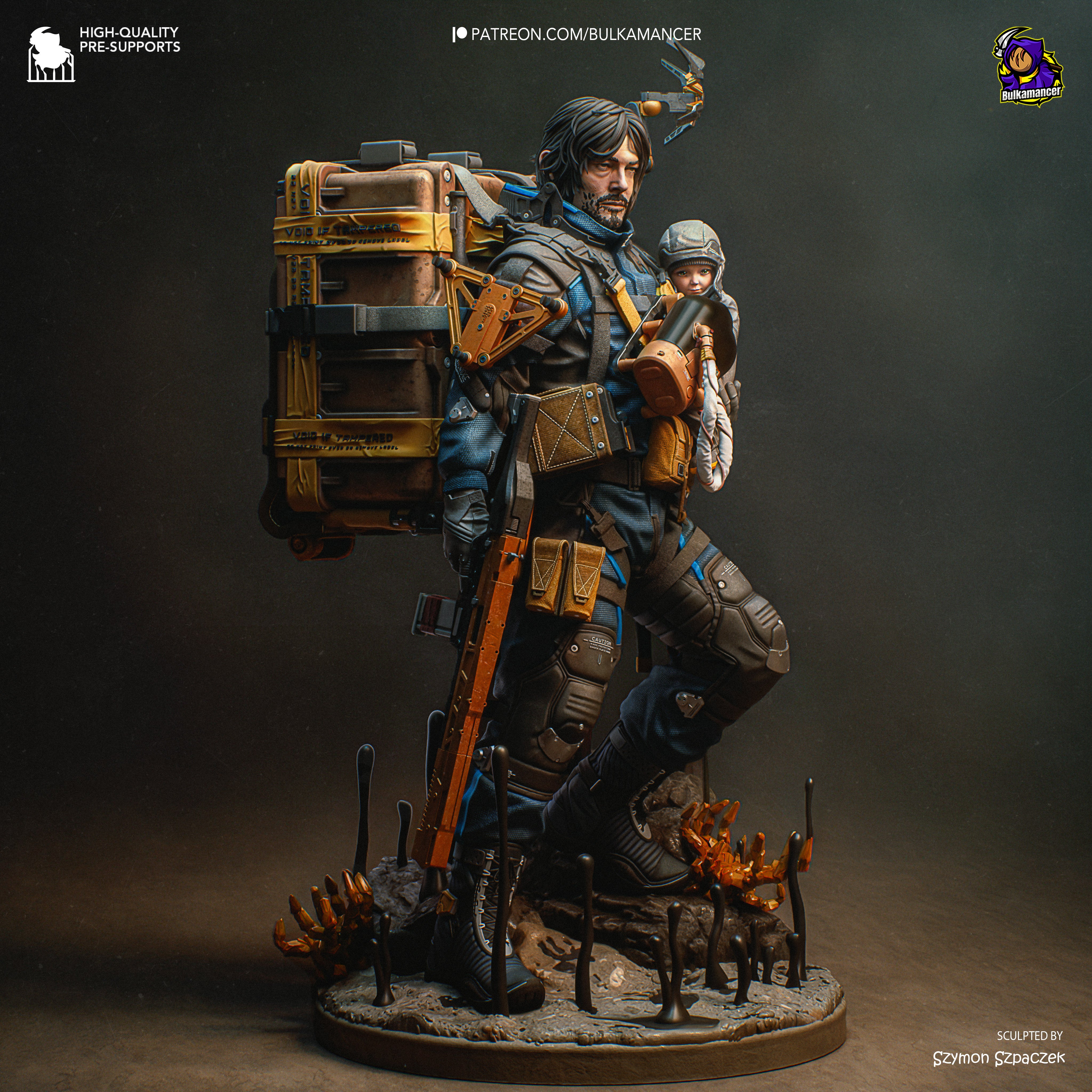 The Legendary Porter | Maximum Detailed 12K 3D printed figure