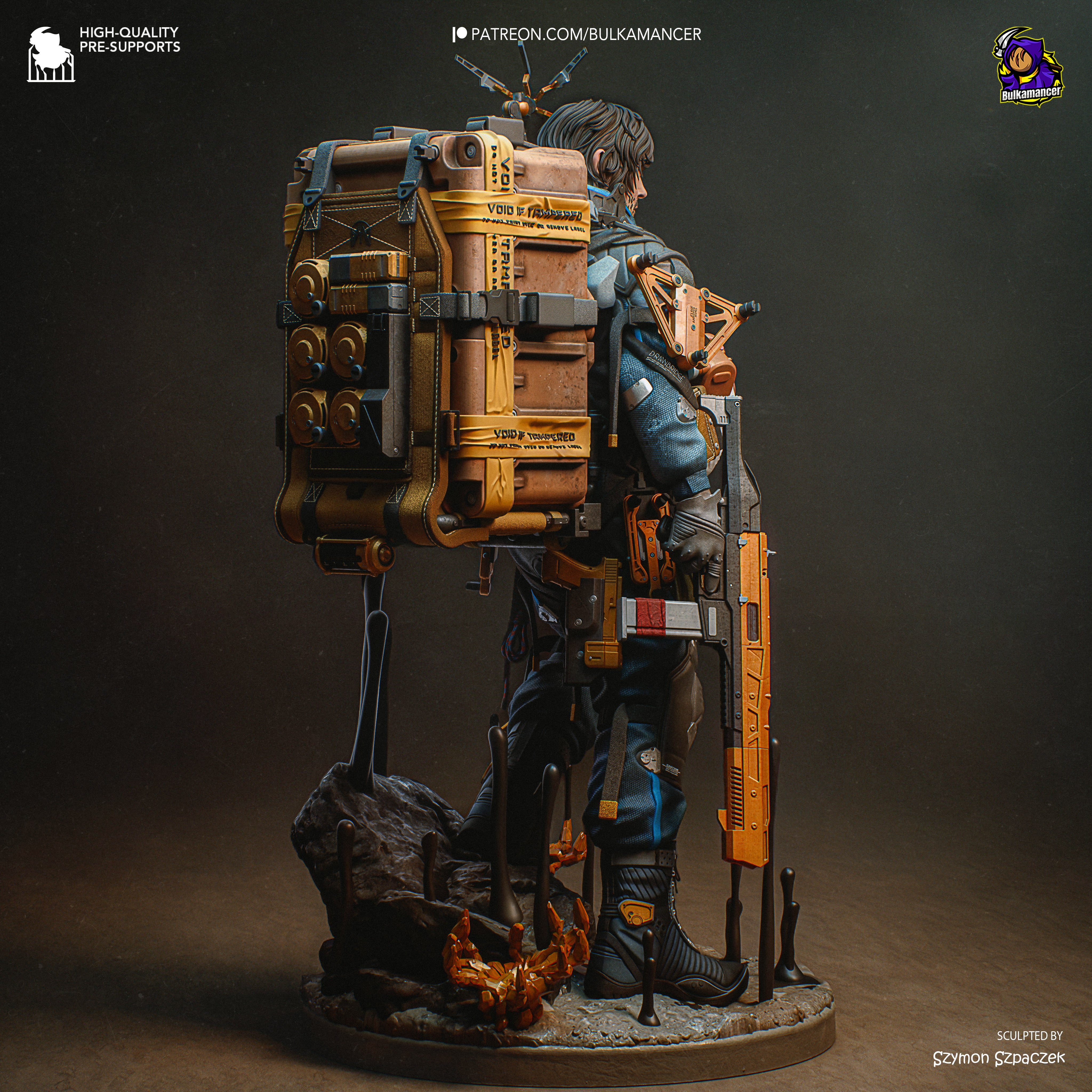 The Legendary Porter | Maximum Detailed 12K 3D printed figure