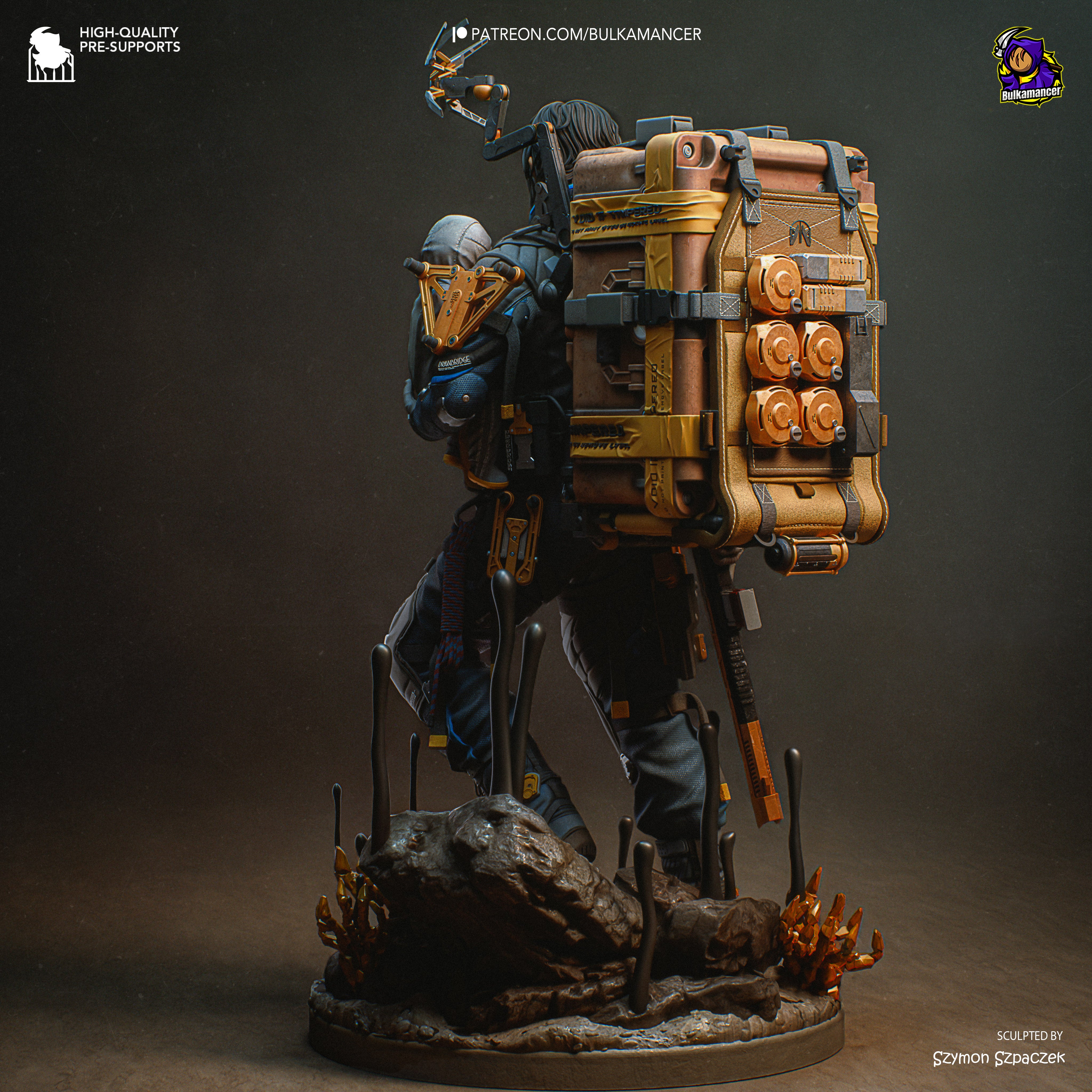 The Legendary Porter | Maximum Detailed 12K 3D printed figure