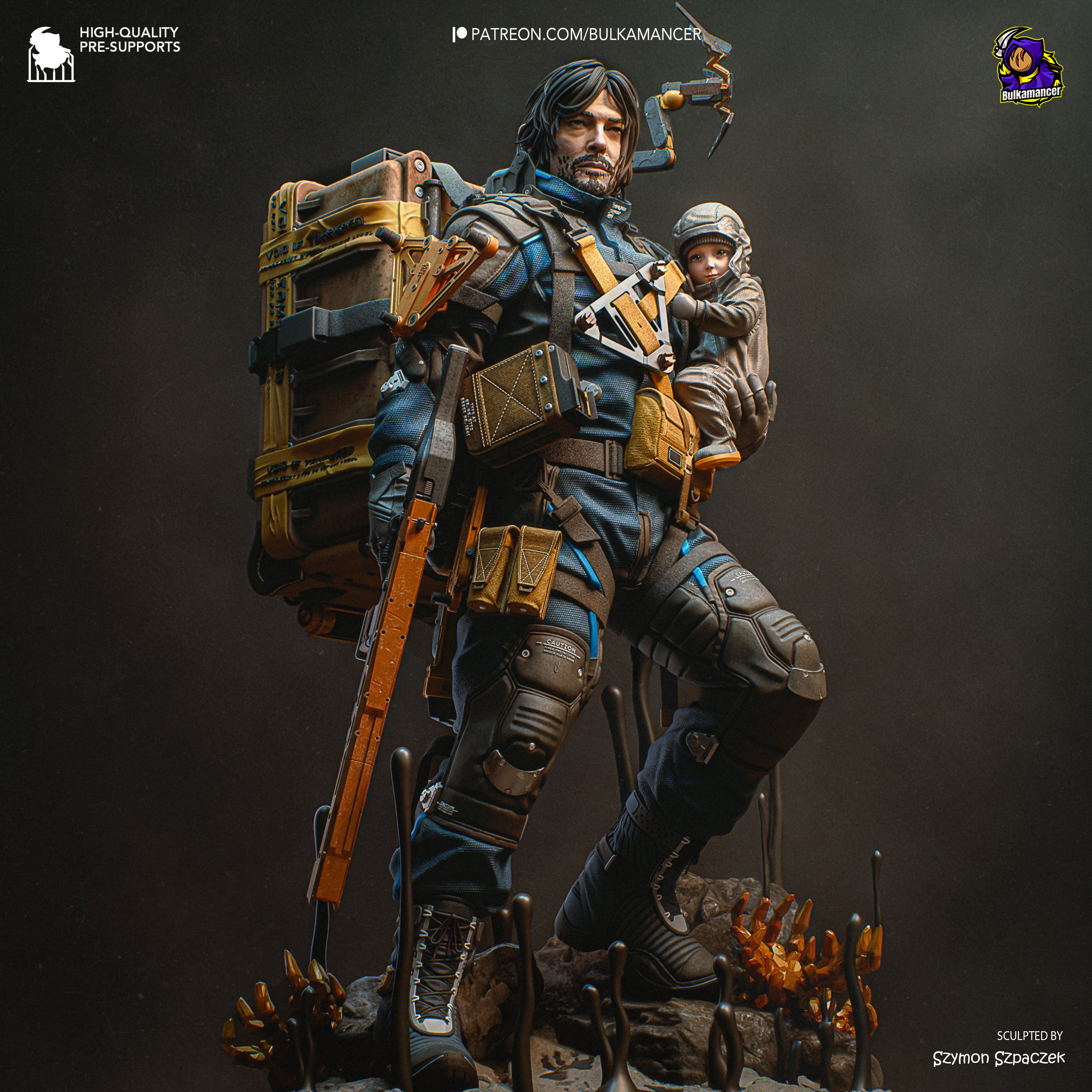 The Legendary Porter | Maximum Detailed 12K 3D printed figure