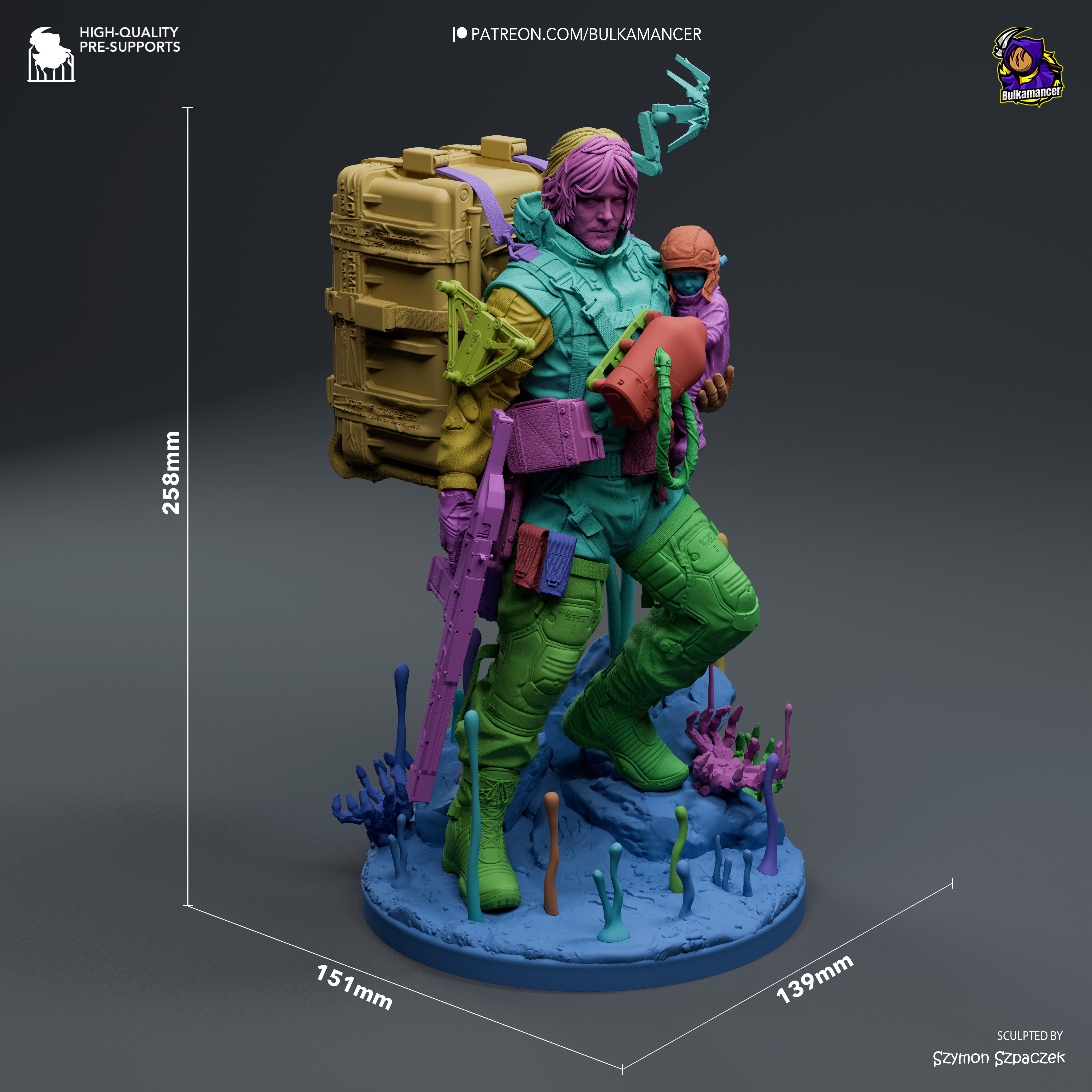 The Legendary Porter | Maximum Detailed 12K 3D printed figure