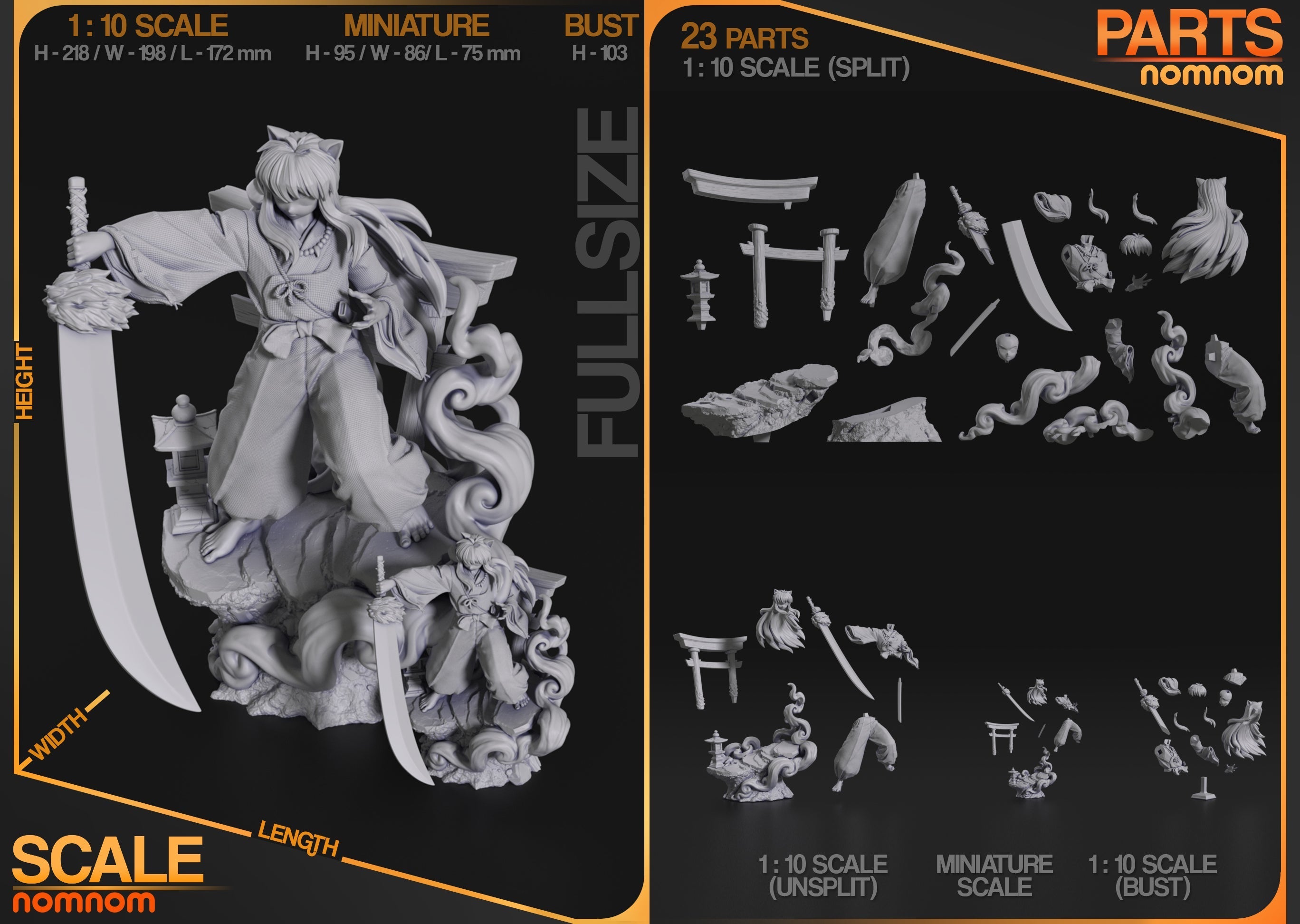 The Dog Demon Statue