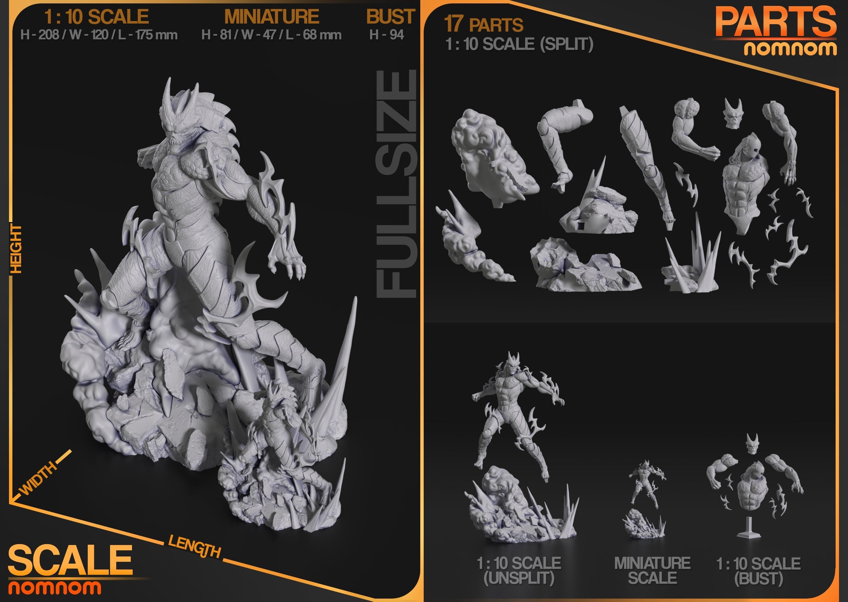 The Kaiju Statue