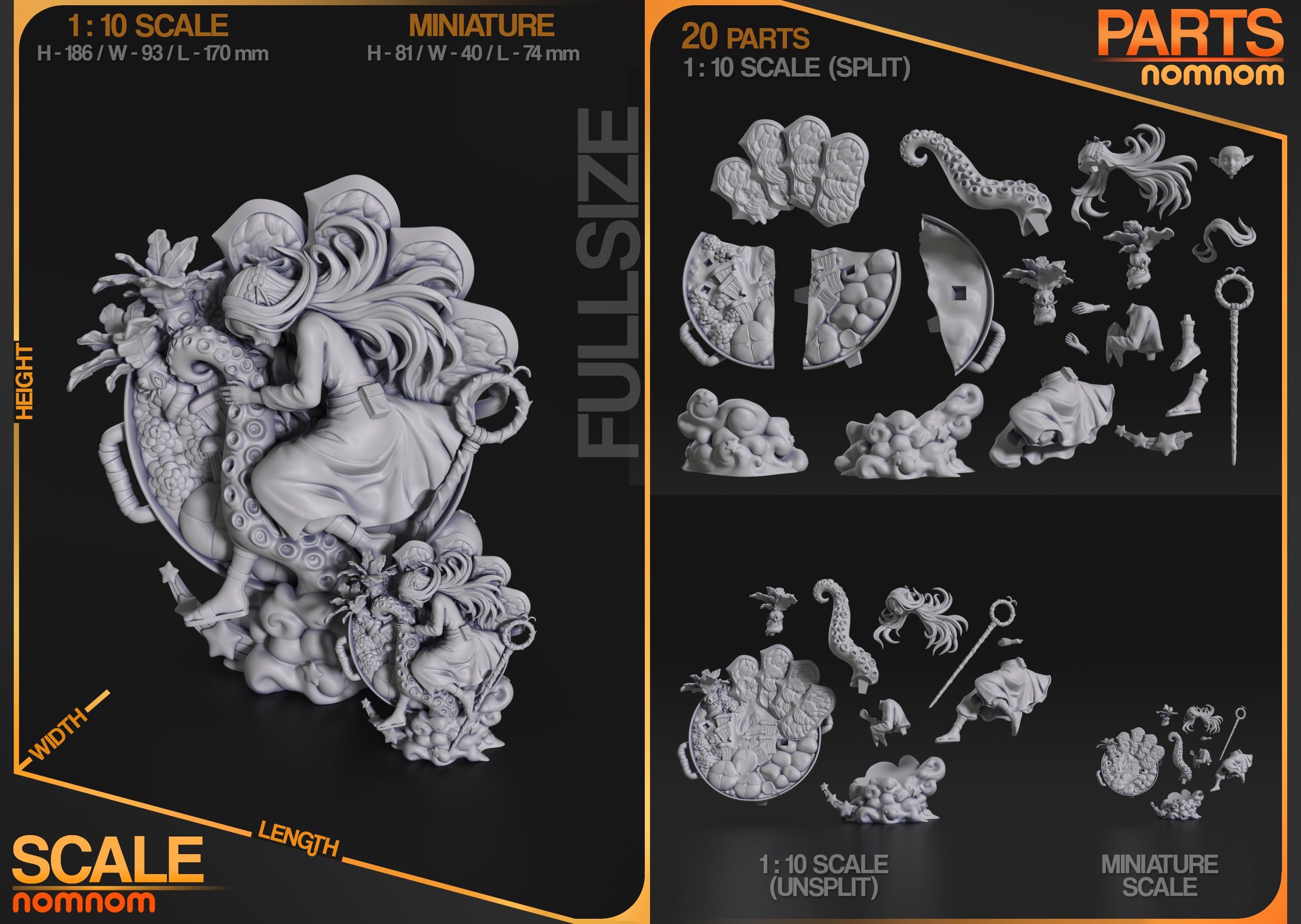 The Elf Gourmet | Maximum Detailed 12K 3D printed figure