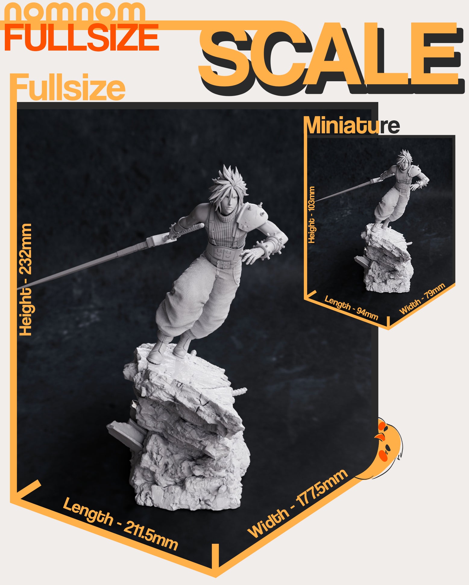 The Eternal Duel | Maximum Detailed 12K 3D printed figure