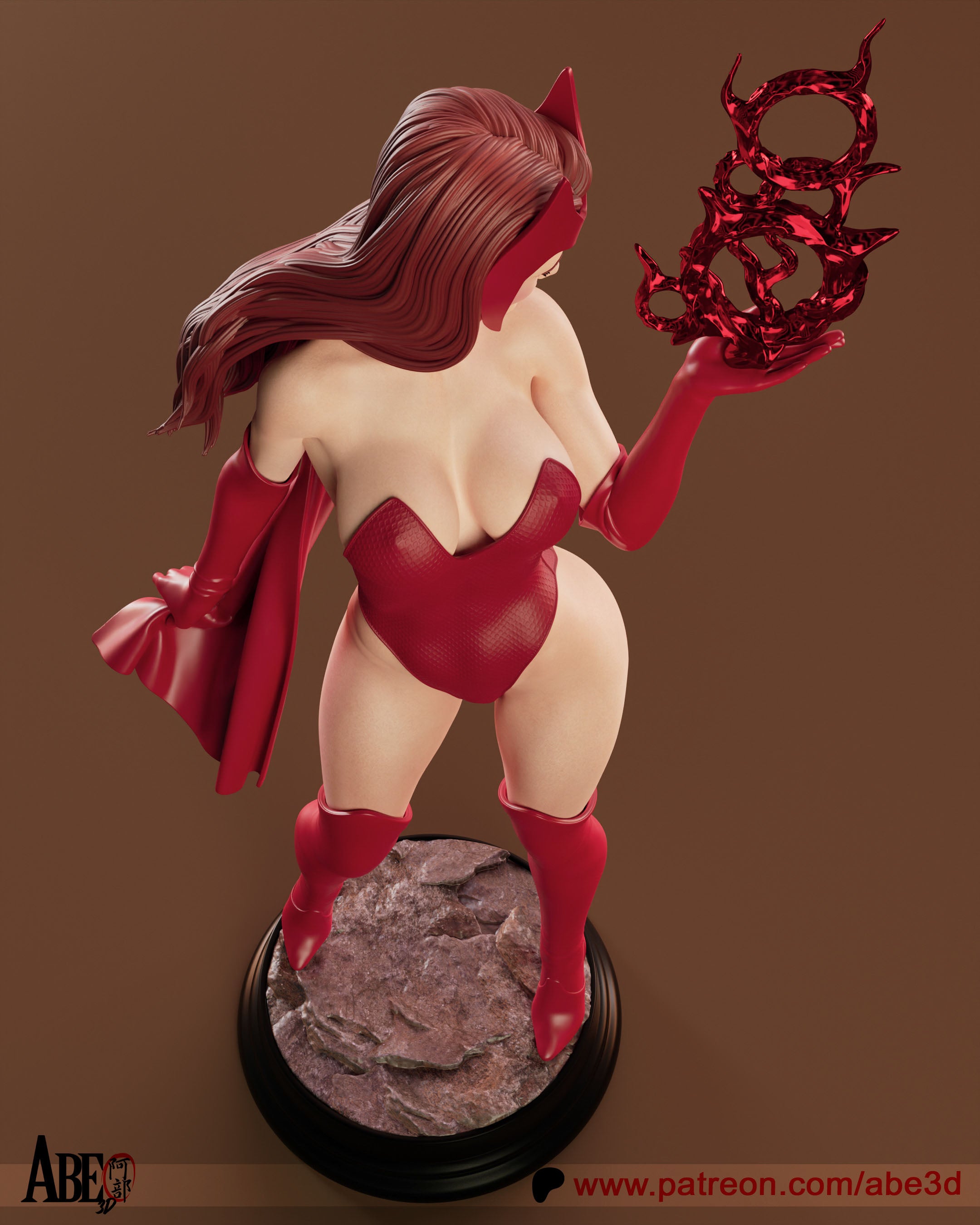 Chaotic Avenger Statue