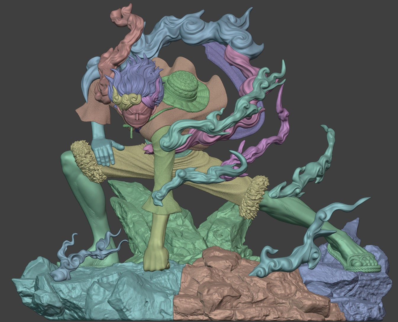 Warrior of Liberation | Maximum Detailed 12K 3D printed figure