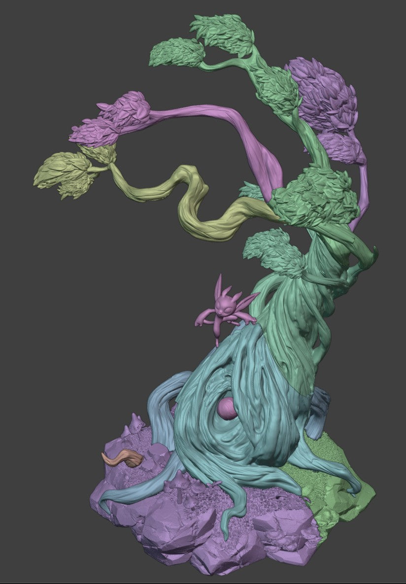 The Guardian Spirit | Maximum Detailed 12K 3D printed figure