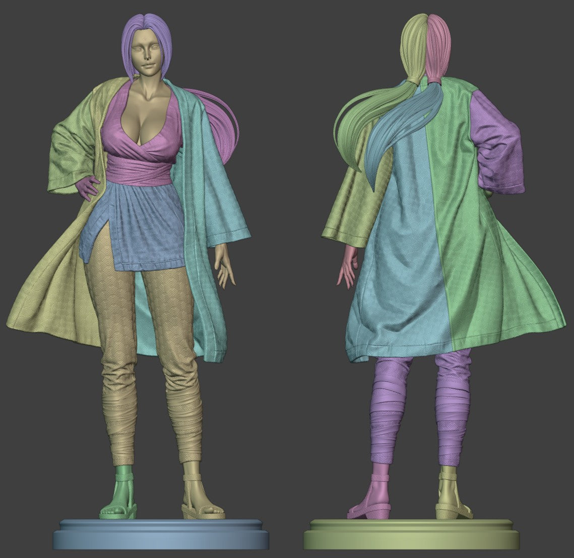 The Slug Princess | Maximum Detailed 12K 3D printed figure