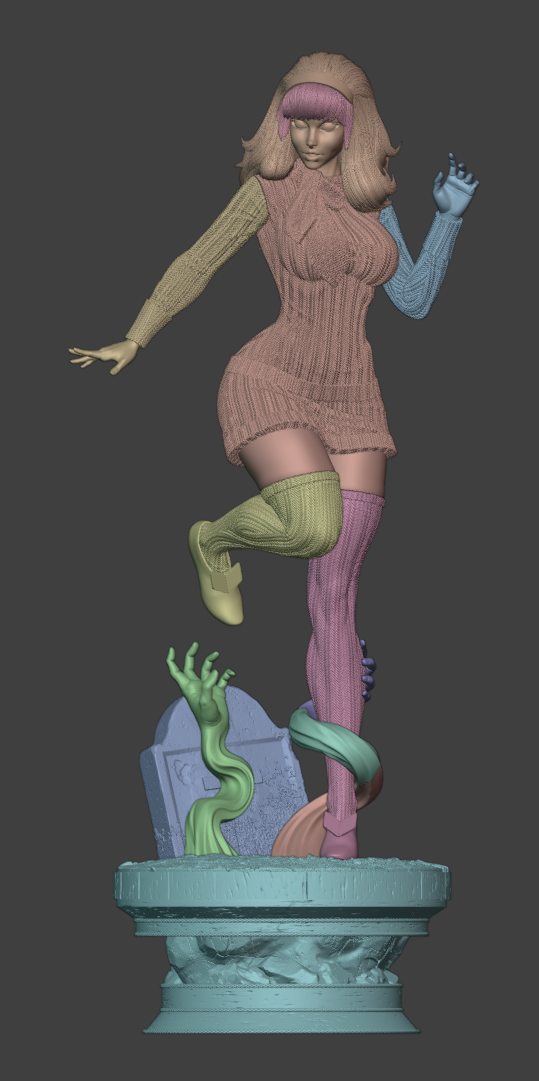 The Glamorous Sleuth | Maximum Detailed 12K 3D printed figure