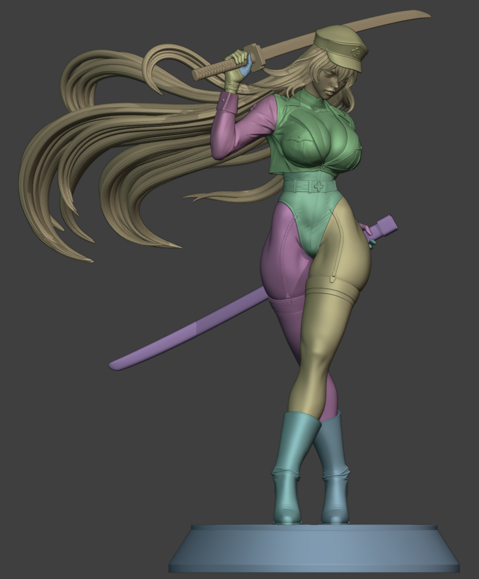 The Empire’s Ice Queen | Maximum Detailed 12K 3D printed figure