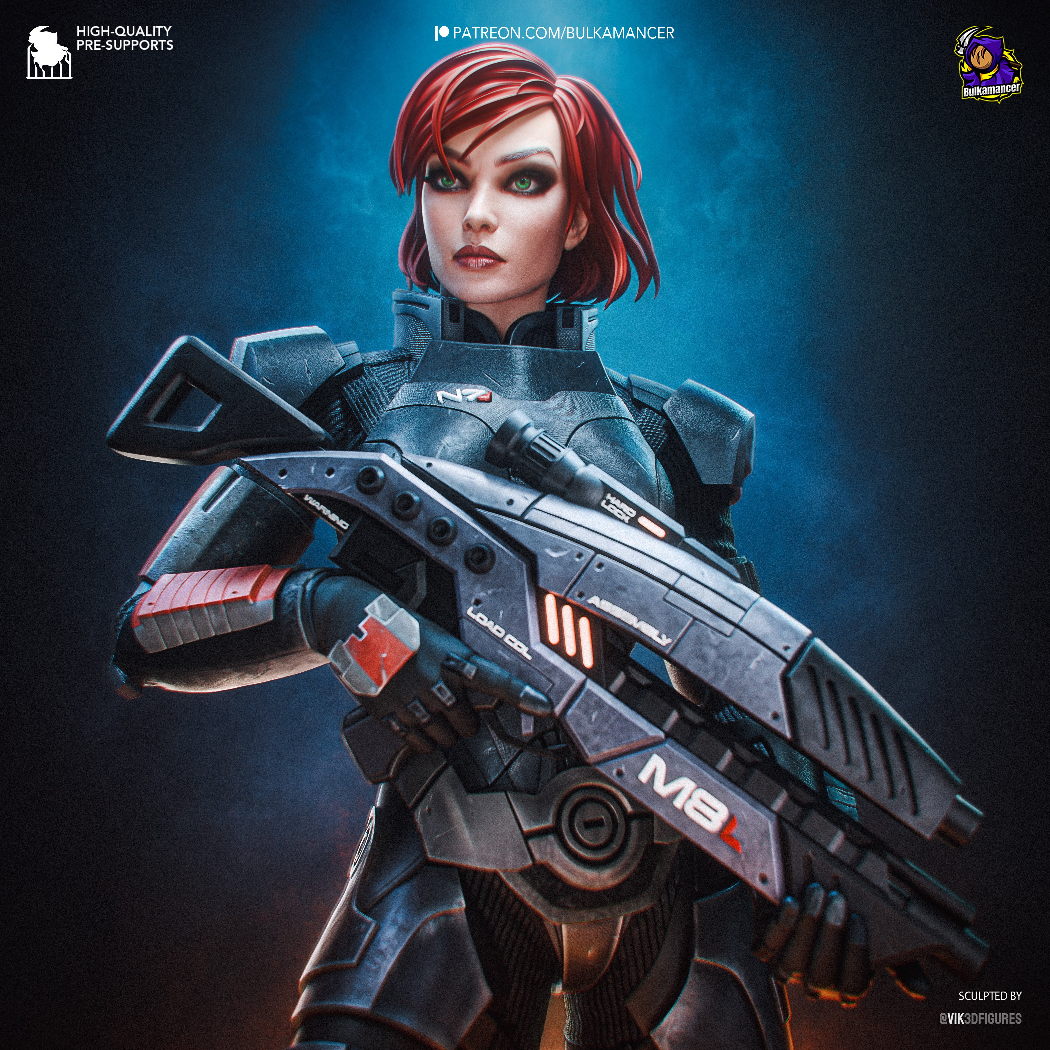 Commander Shepard Statue