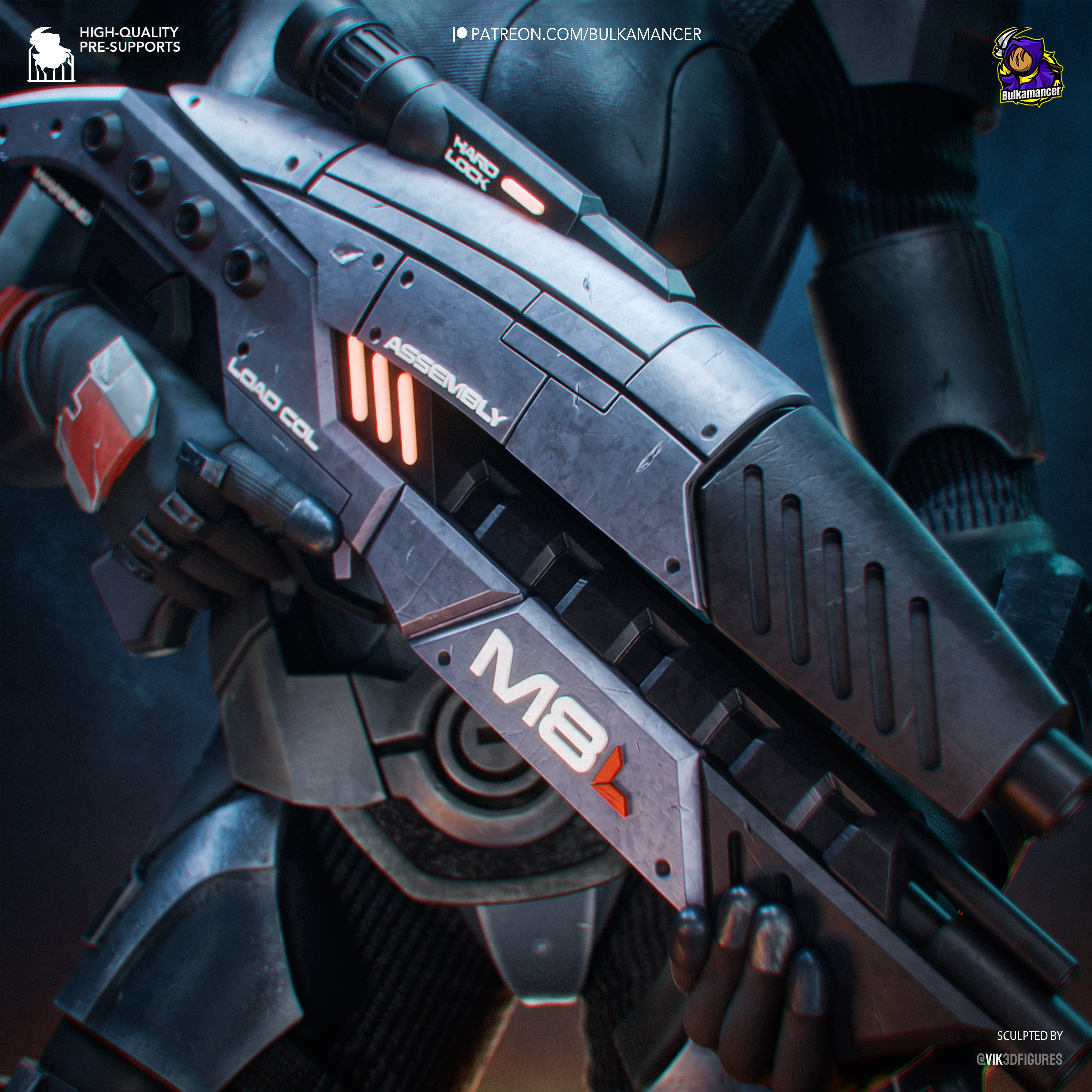 Commander Shepard Statue