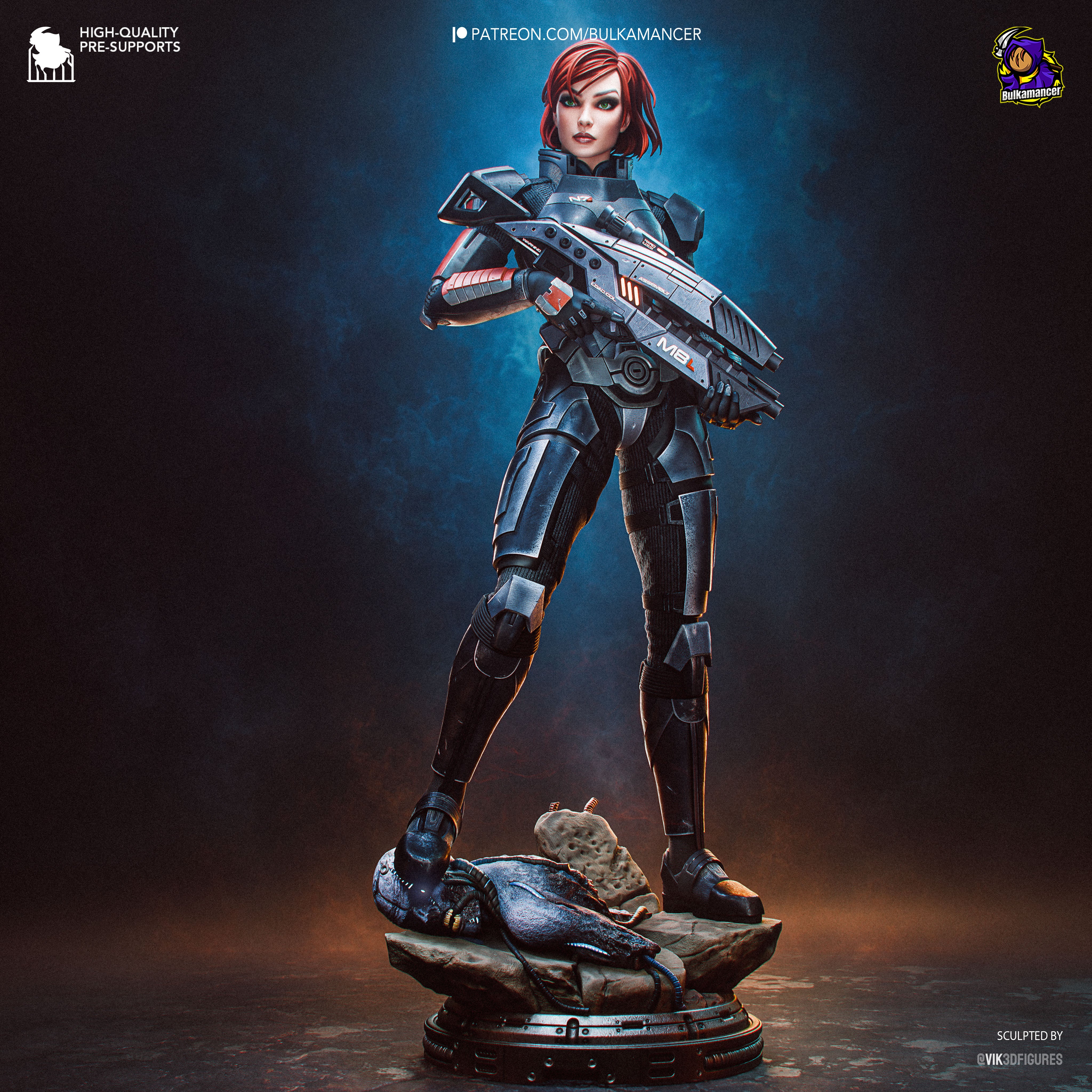 Commander Shepard Statue