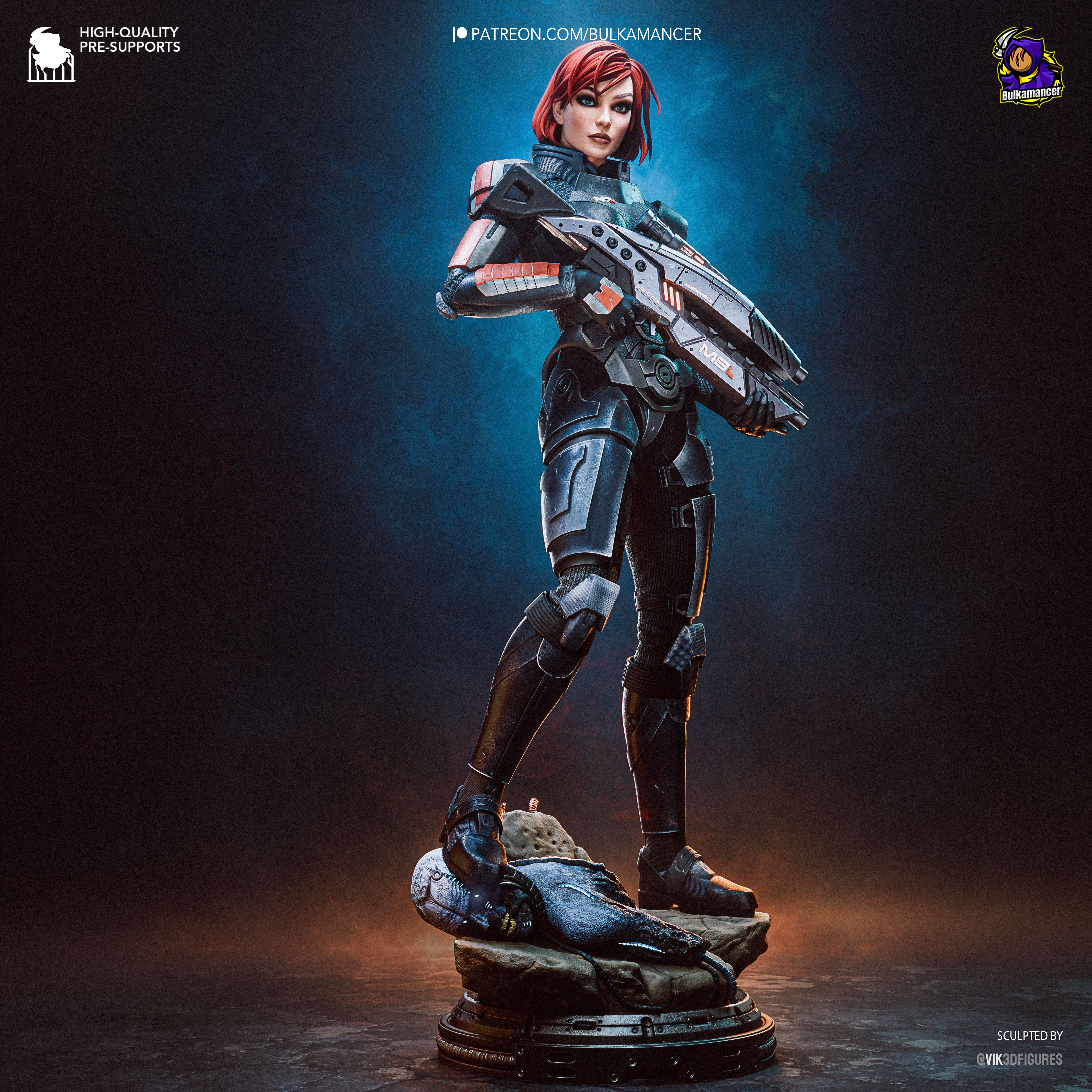 Commander Shepard Statue