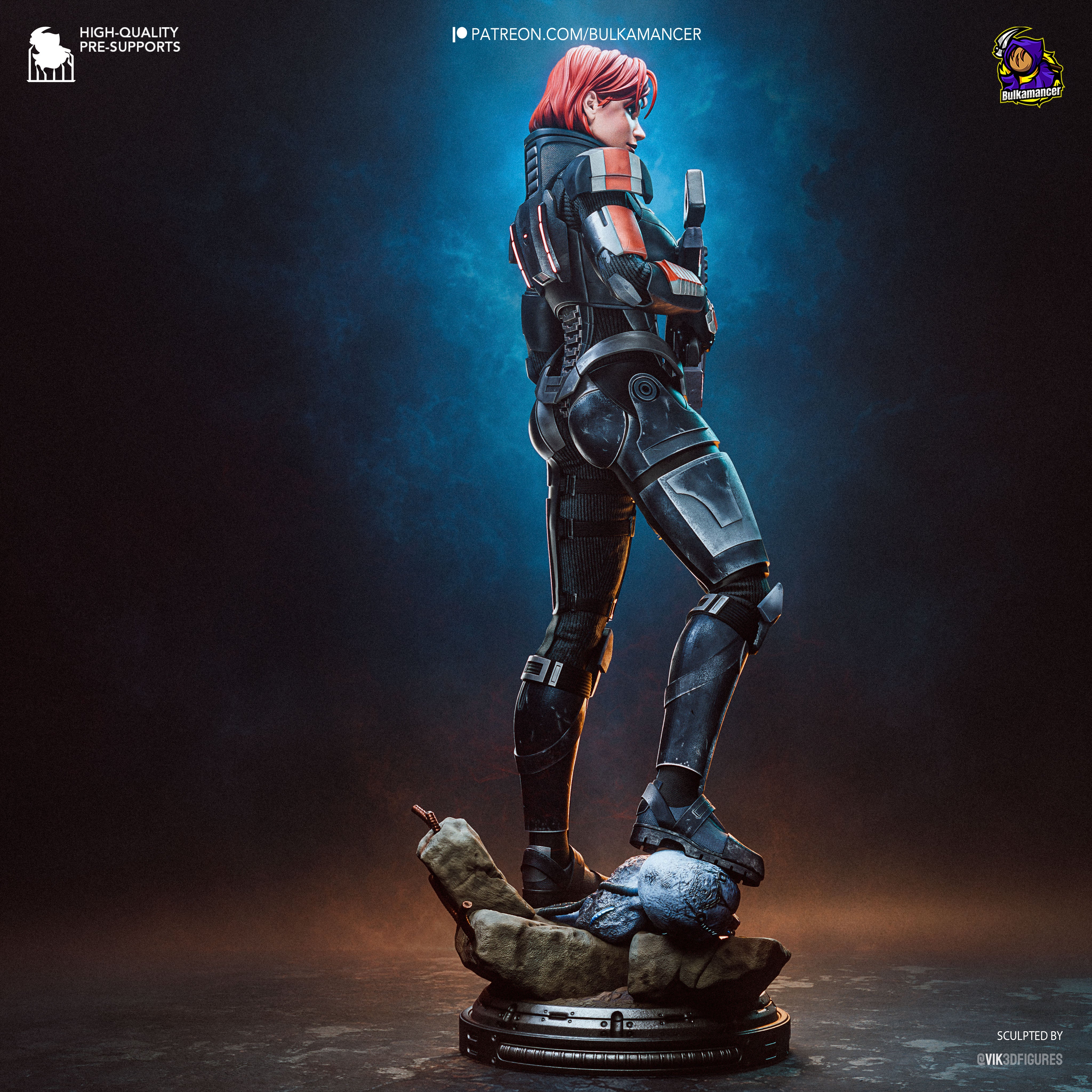 Commander Shepard Statue