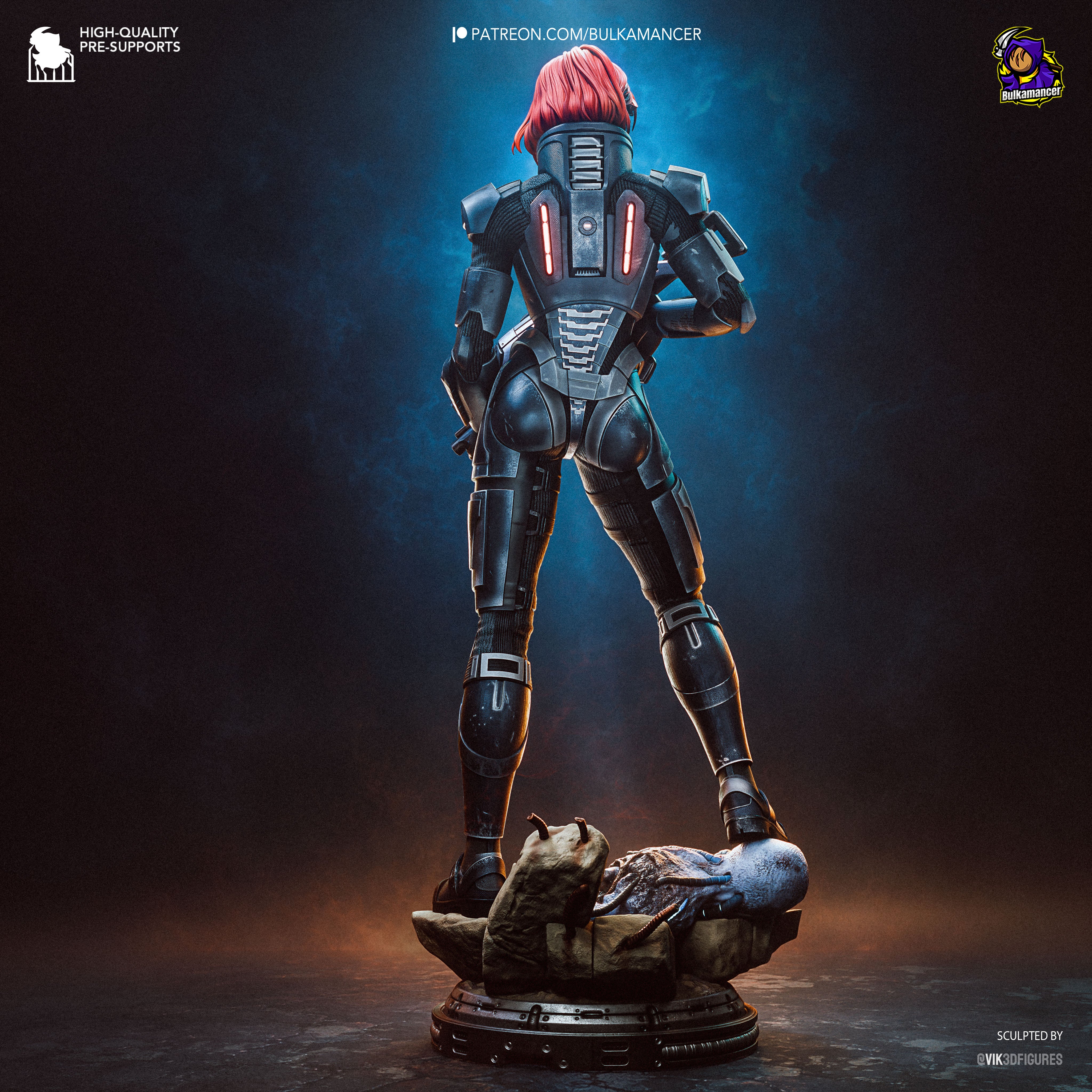 Commander Shepard Statue