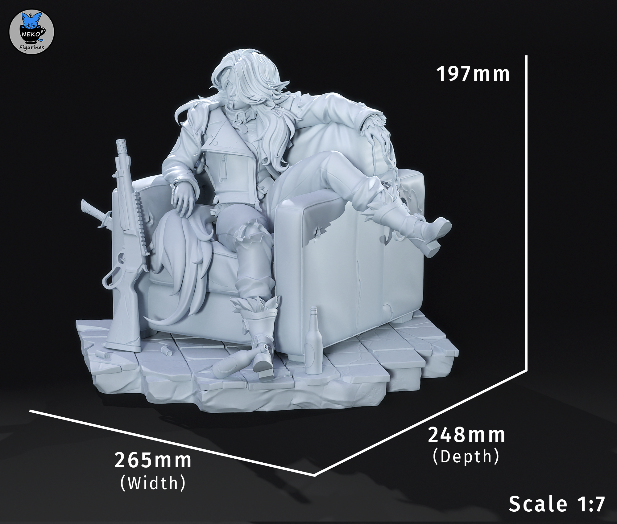 The Bounty Wolf Statue