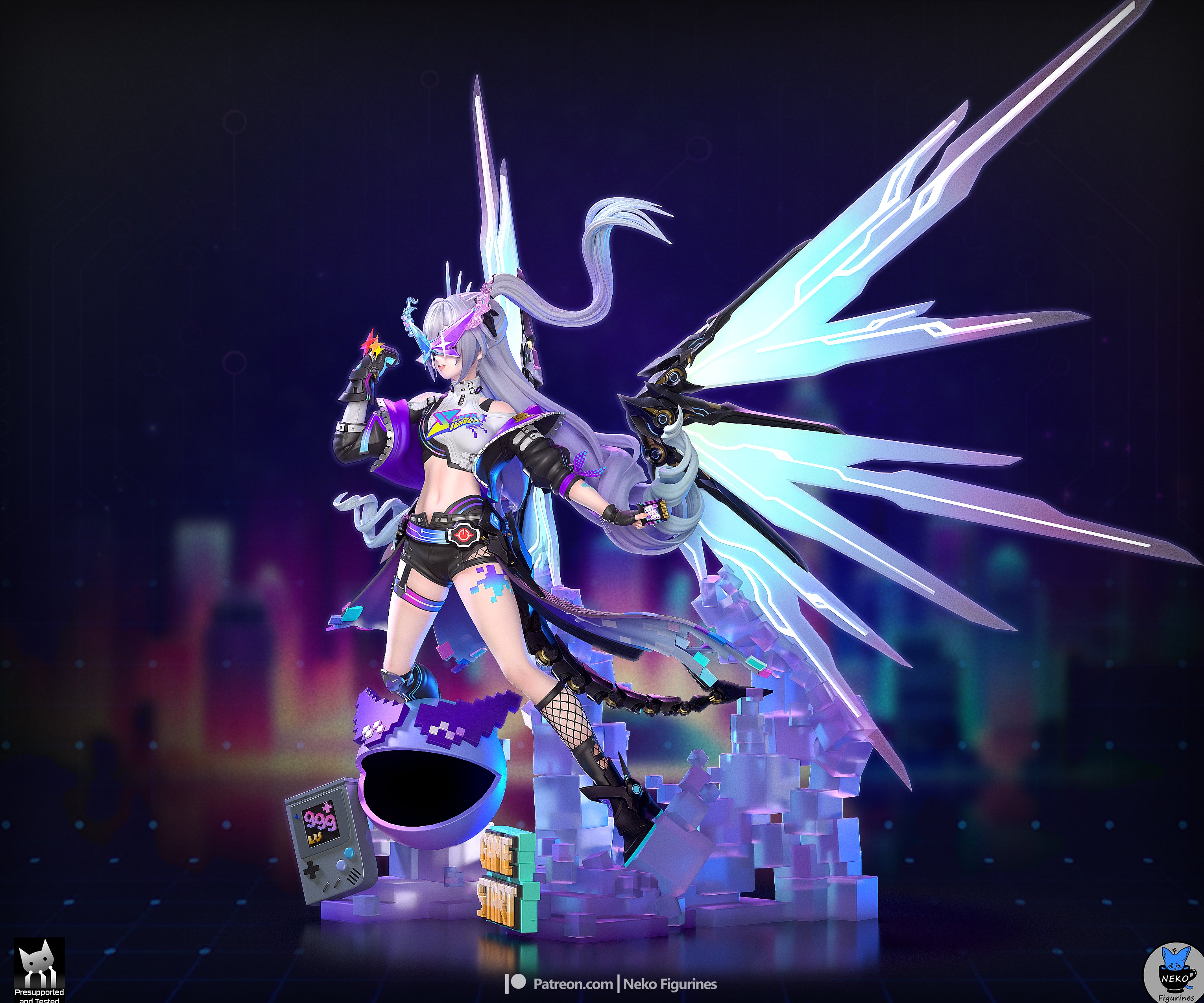 The Punklorde Hacker Statue