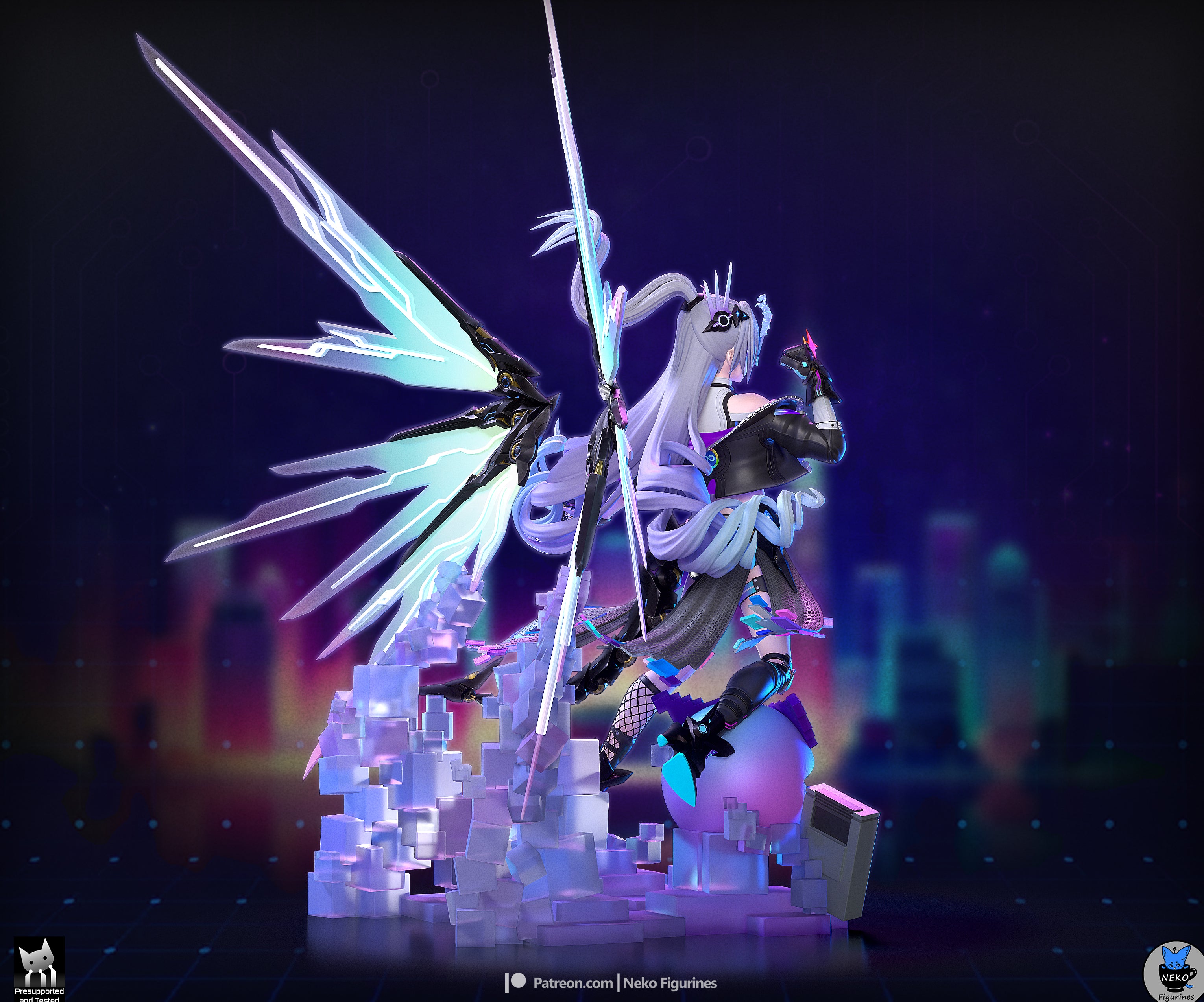 The Punklorde Hacker Statue