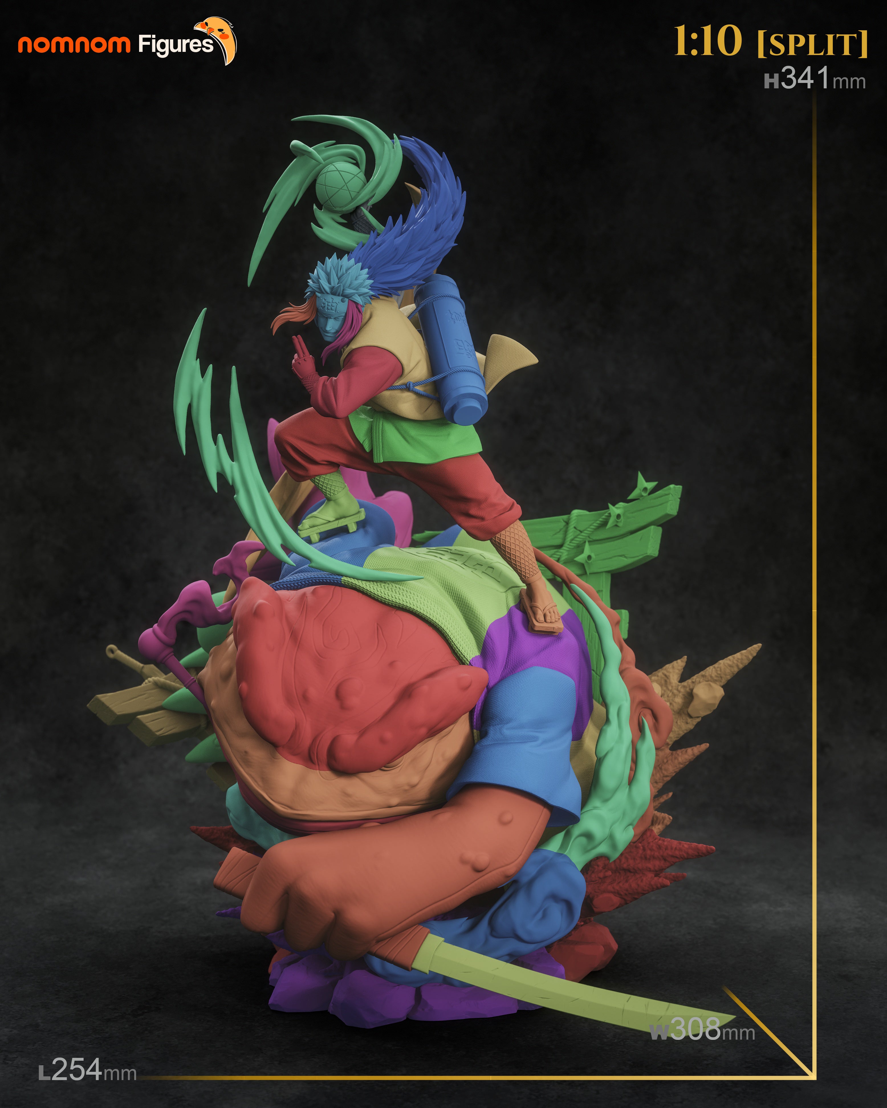 Jiraiya The Toad Sage Statue