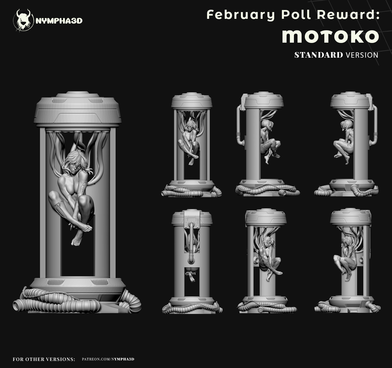 The Shell Commander Statue