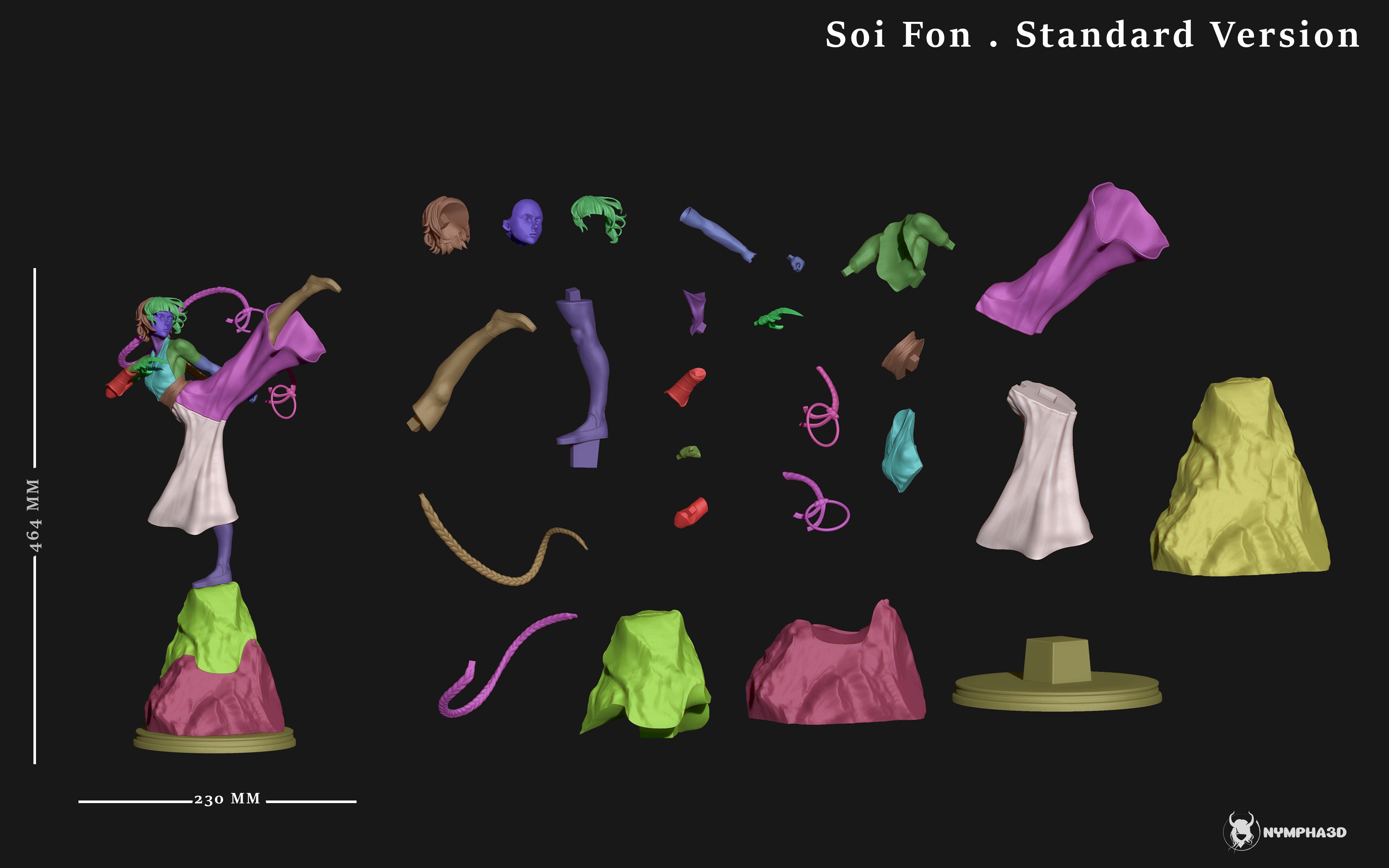 Soifon Statue
