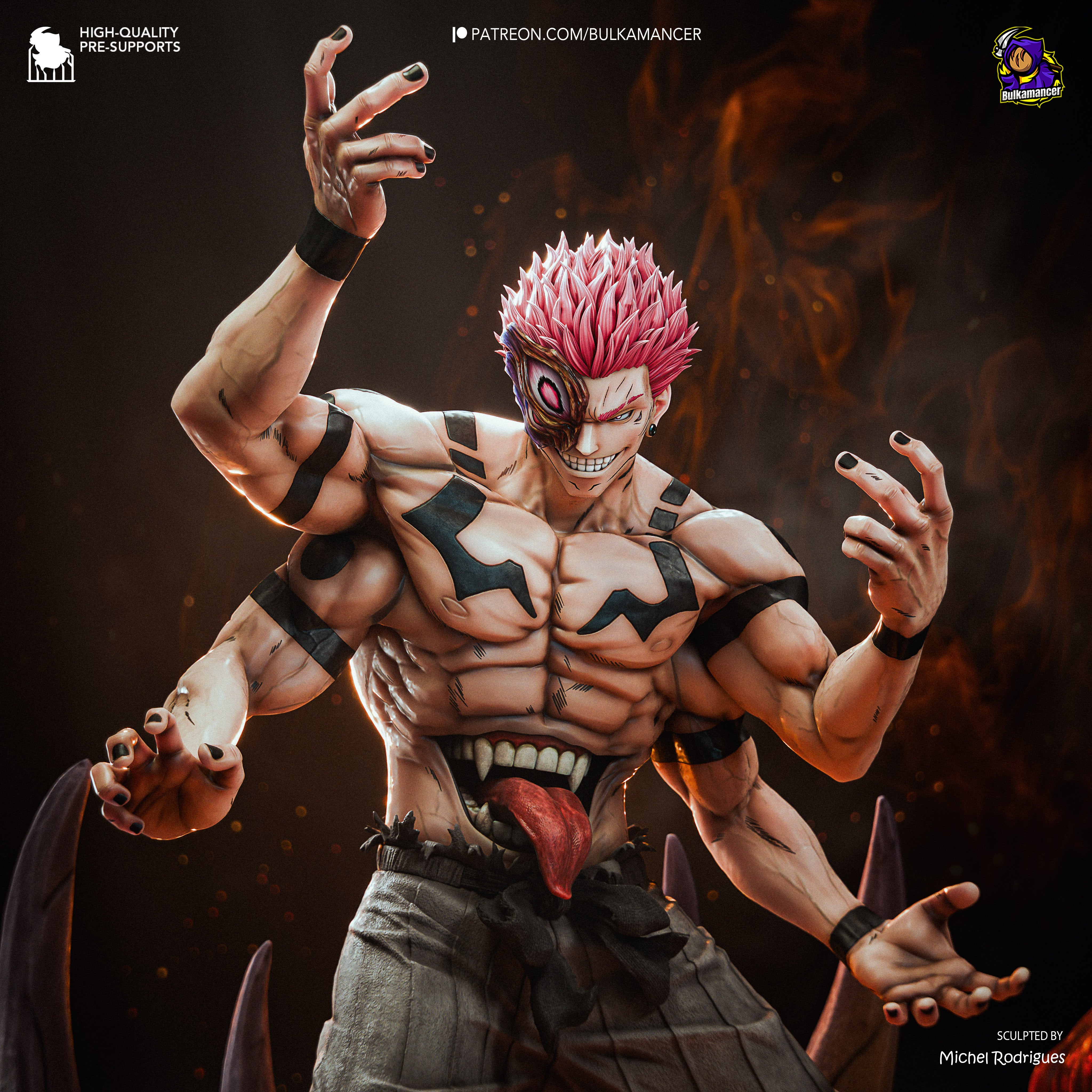 King of Curses Statue