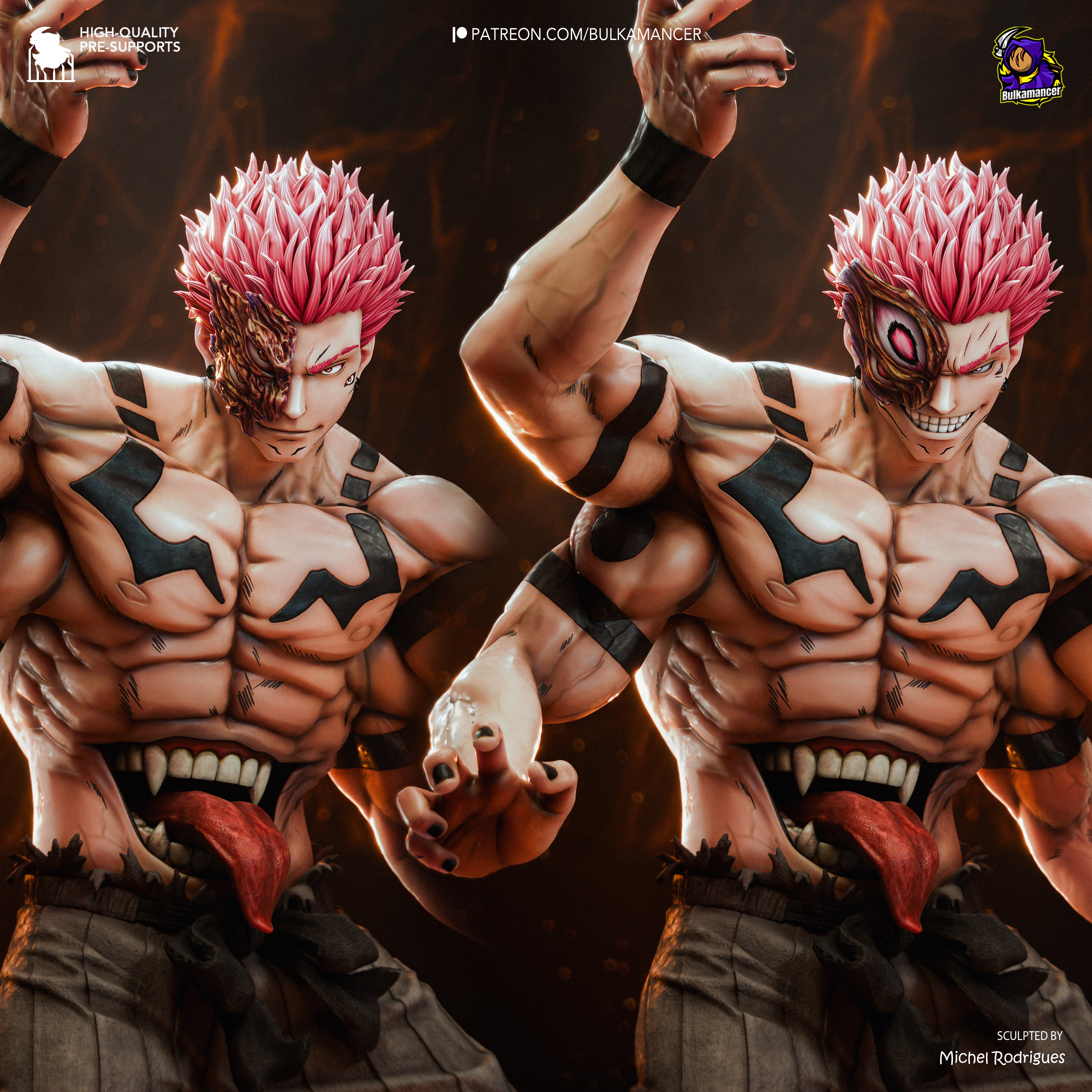 King of Curses Statue