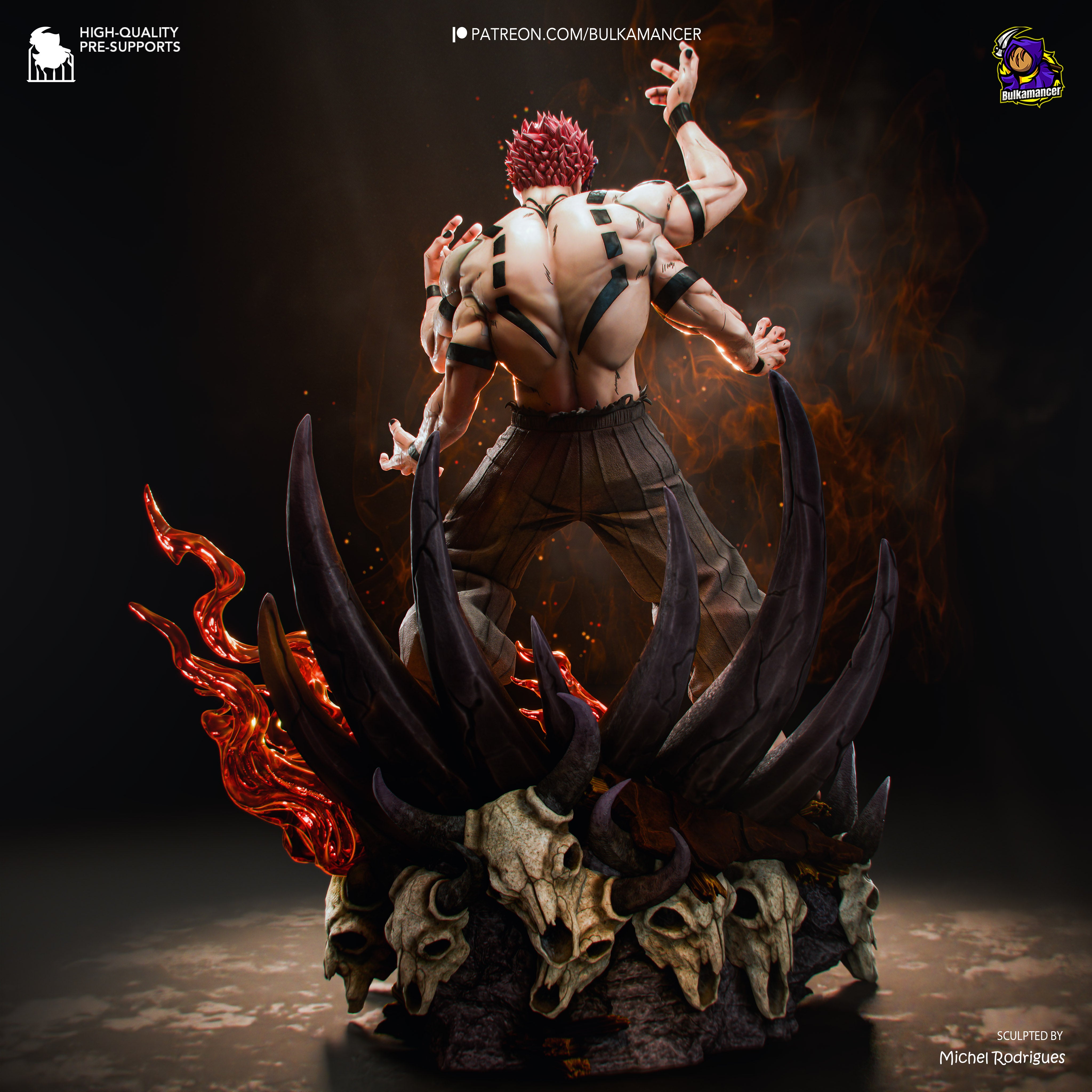 King of Curses Statue