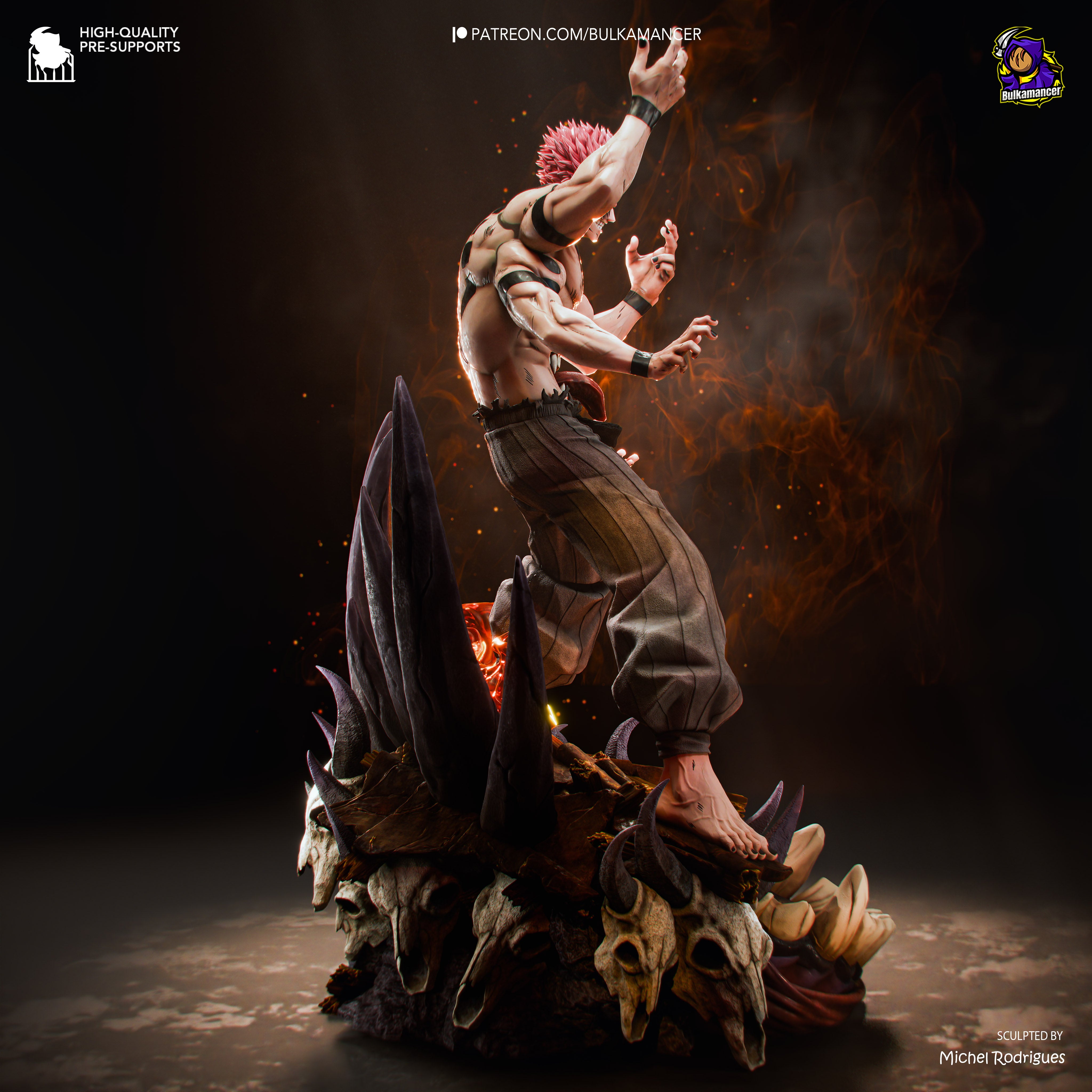 King of Curses Statue