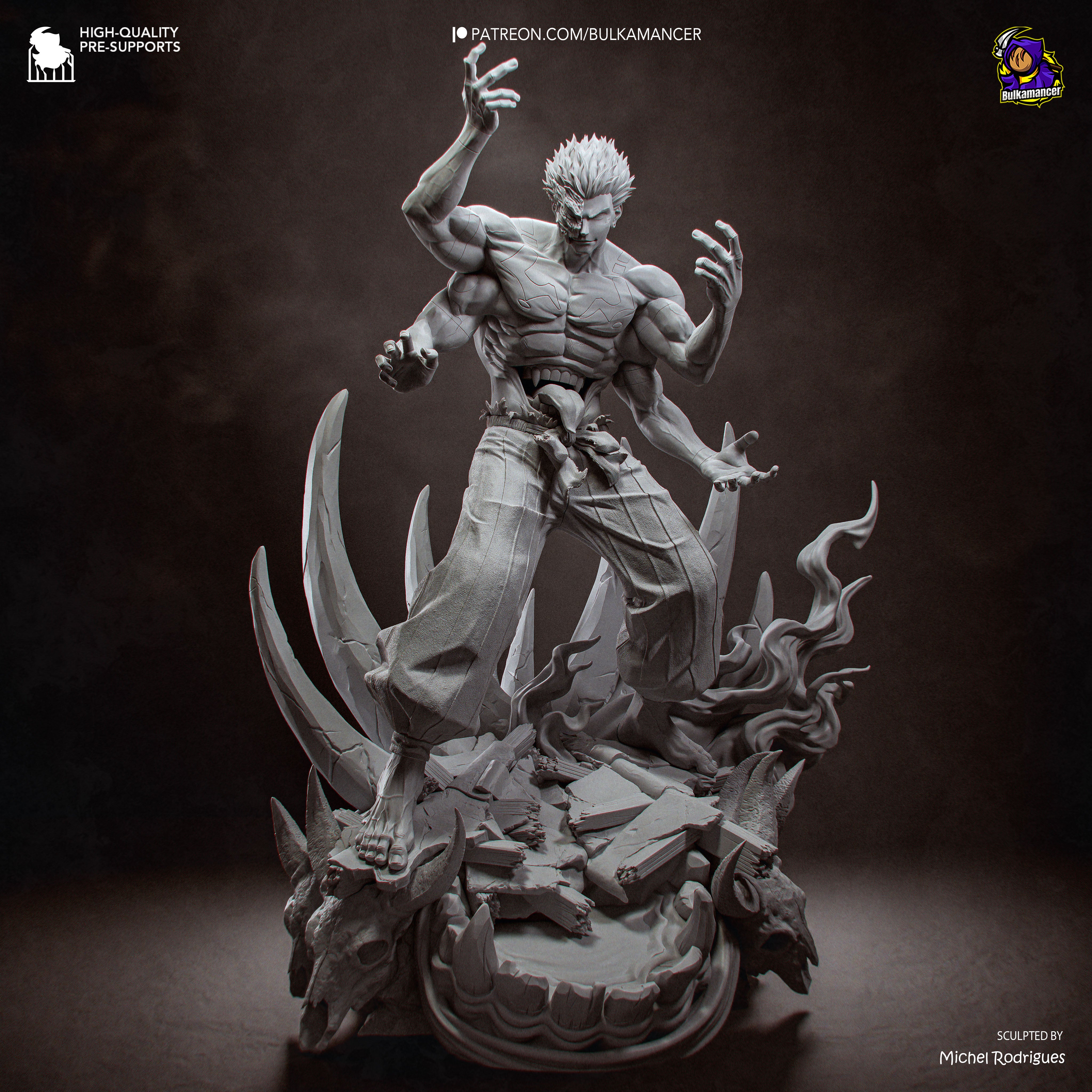 King of Curses Statue