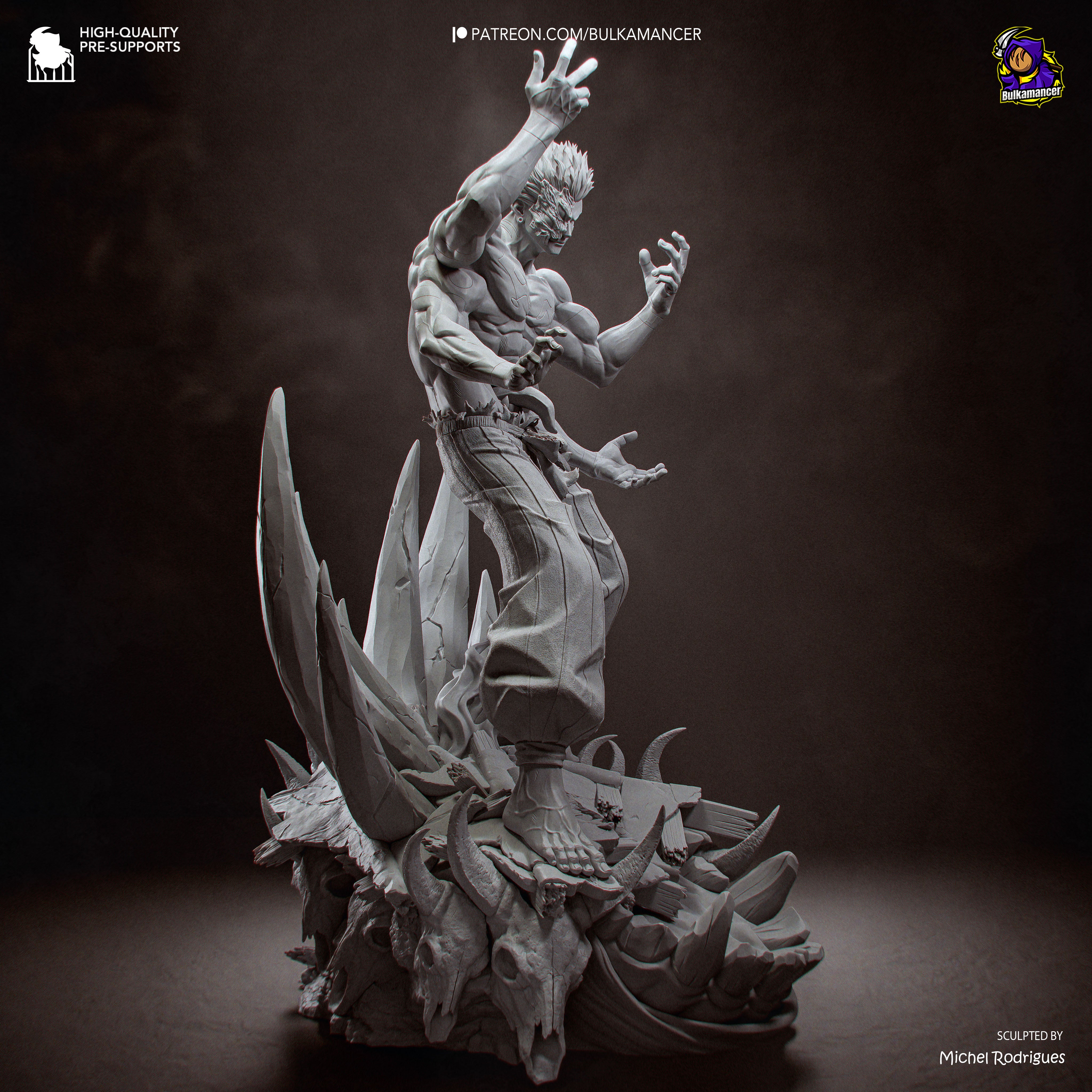 King of Curses Statue