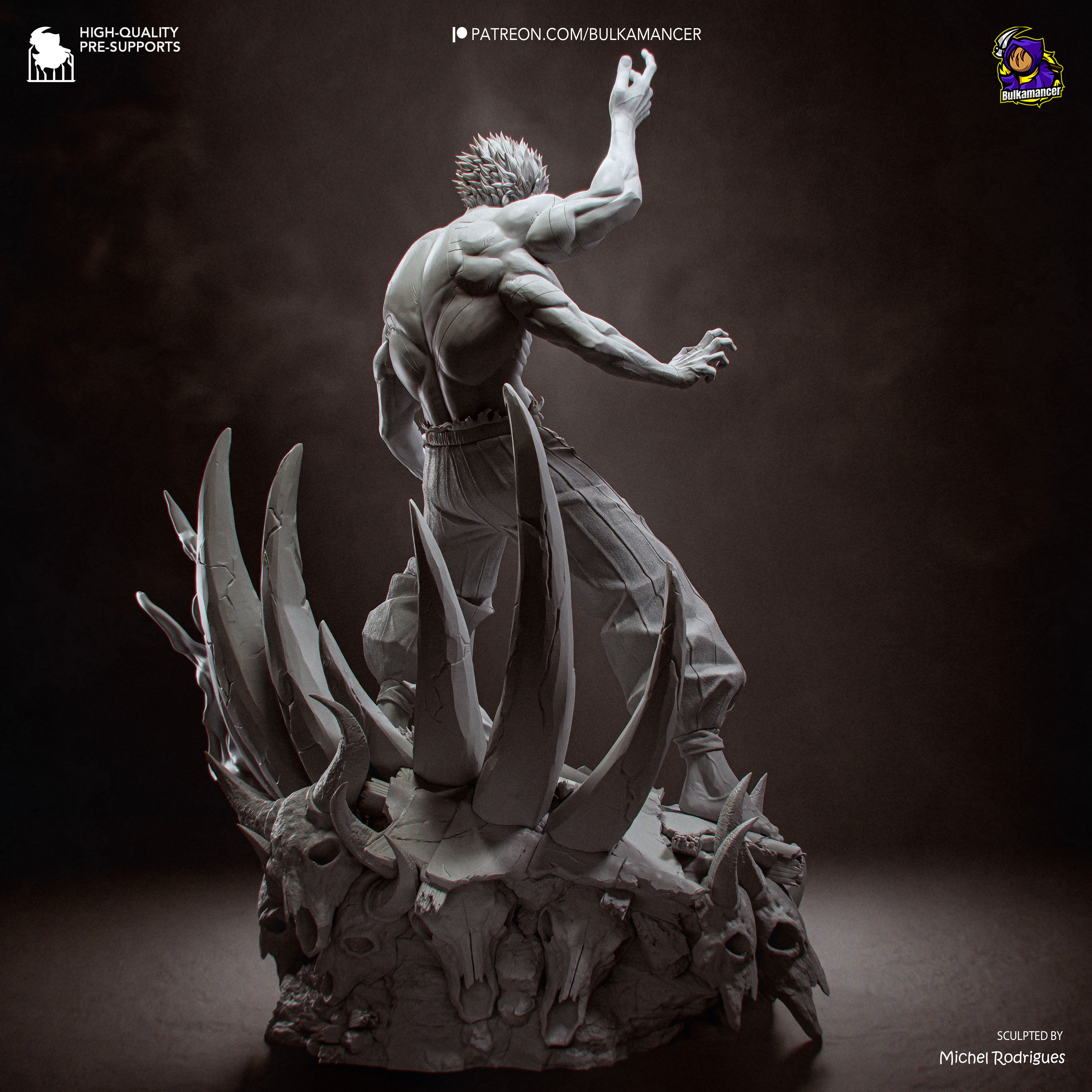 King of Curses Statue