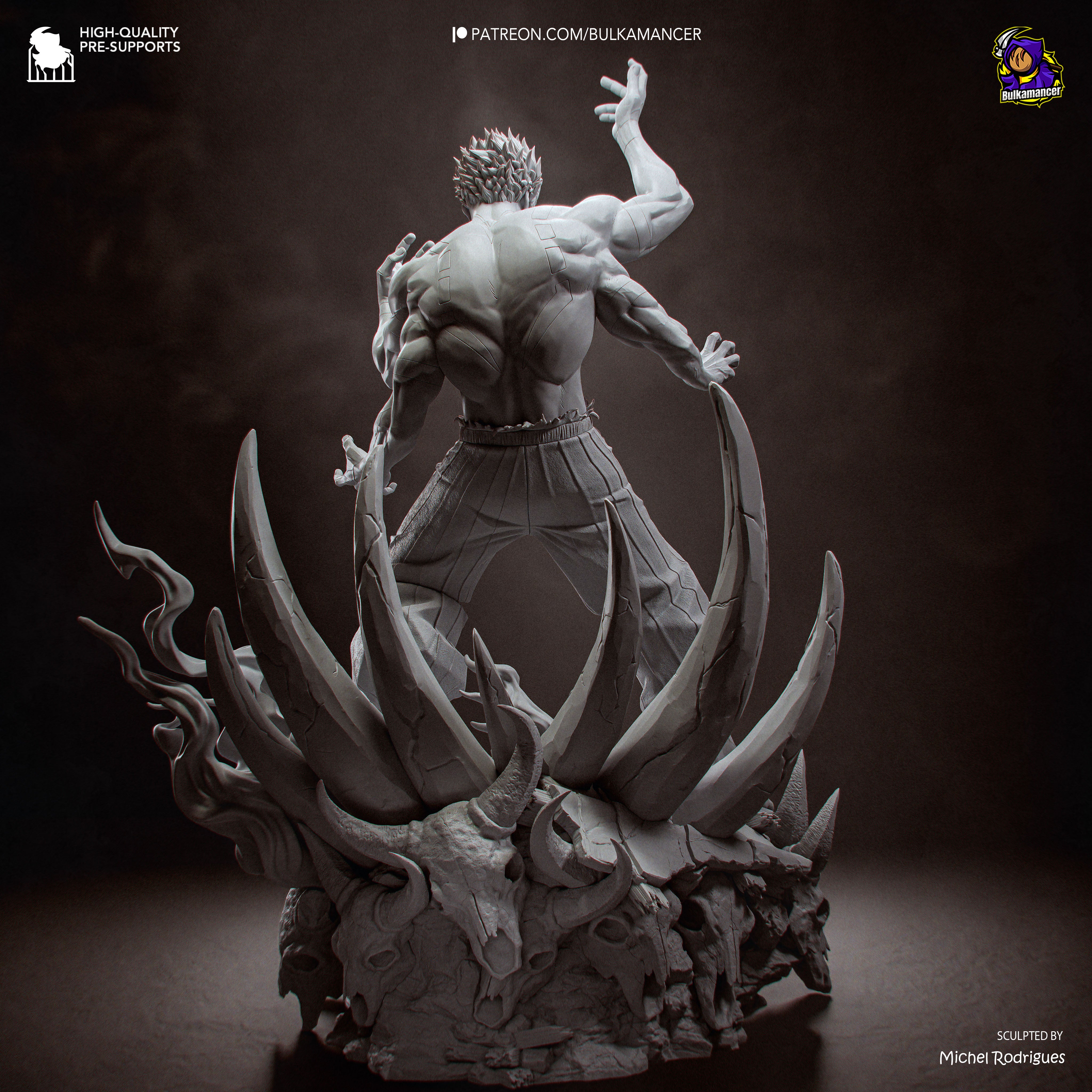 King of Curses Statue