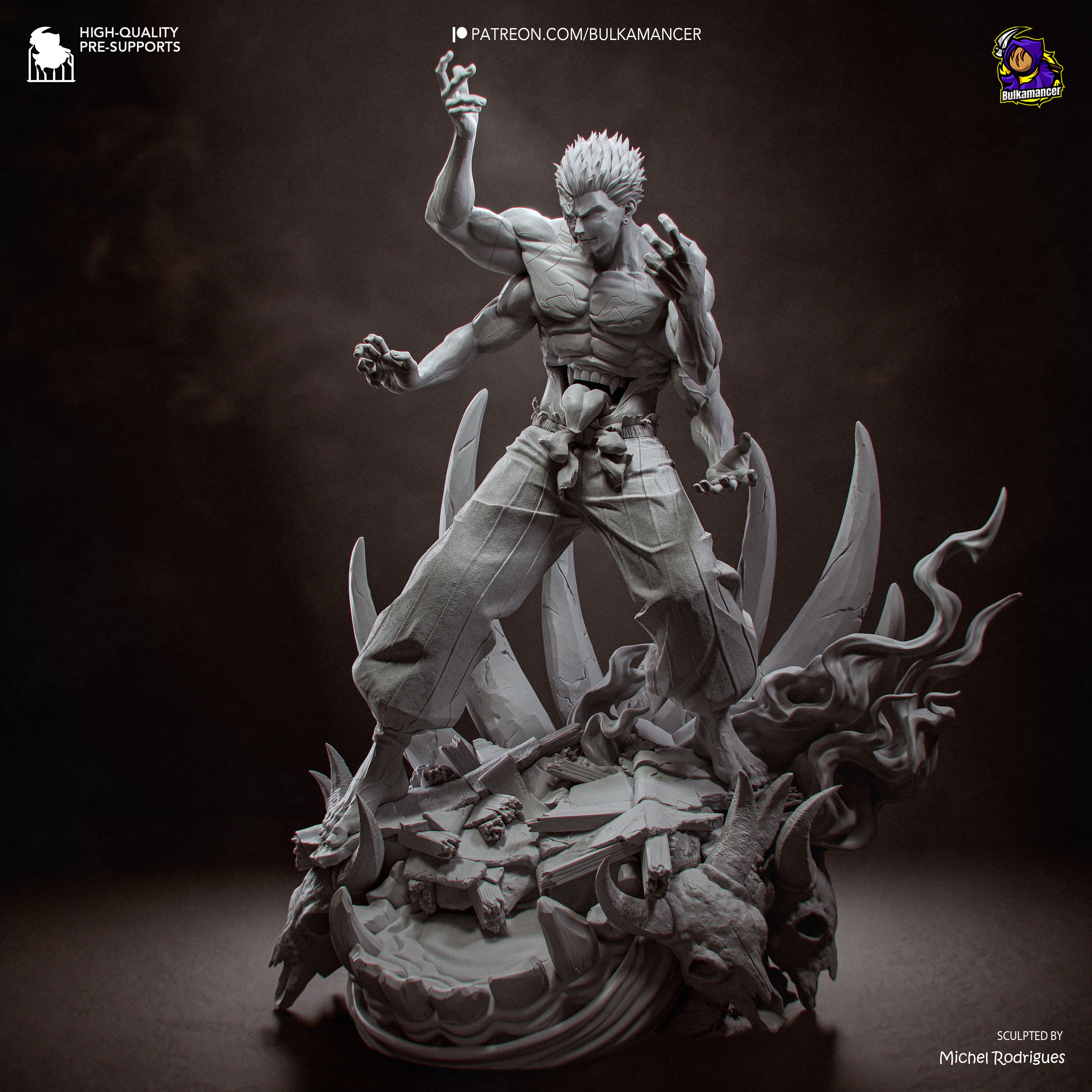 King of Curses Statue