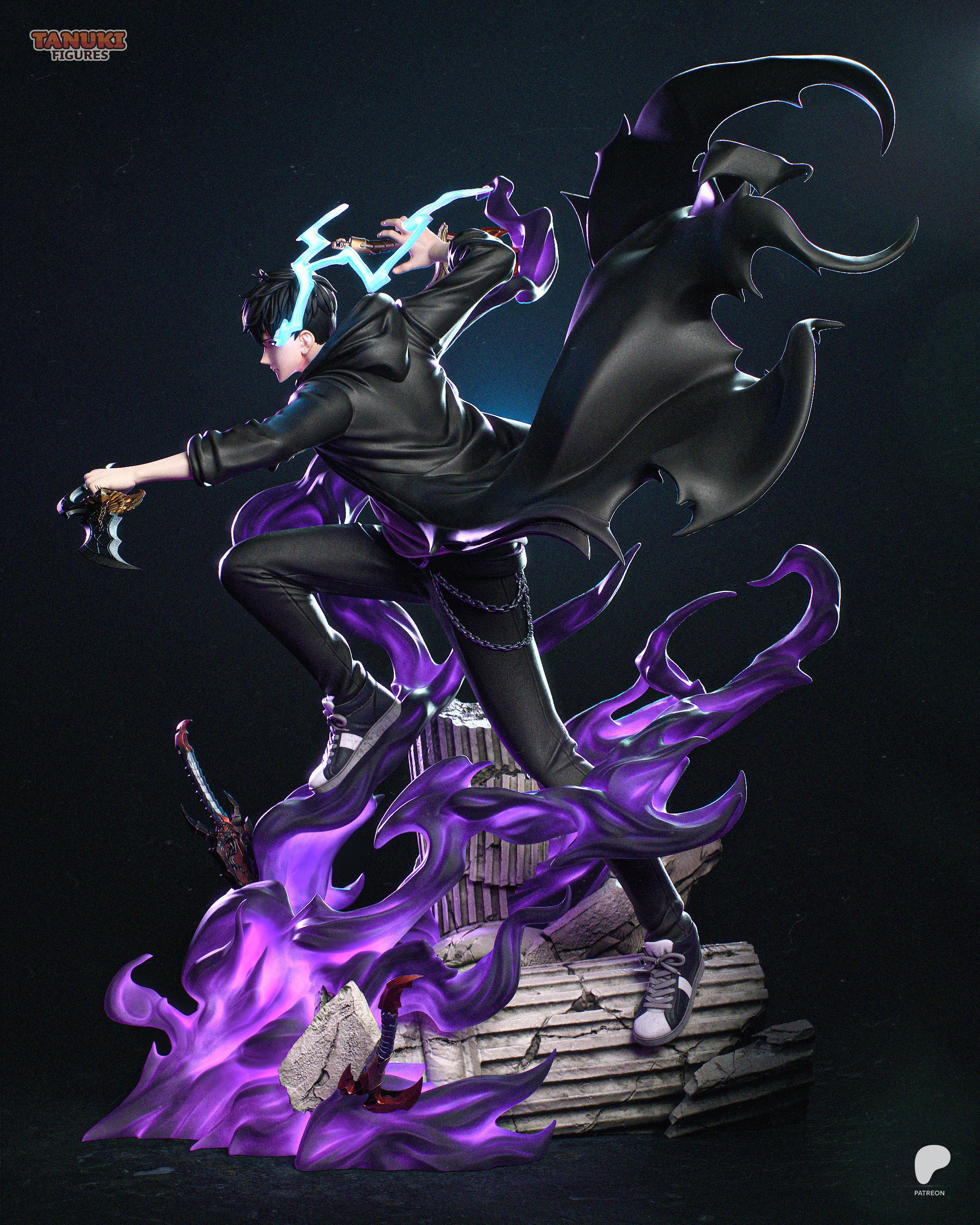 The Monarch | Maximum Detailed 12K 3D printed figure