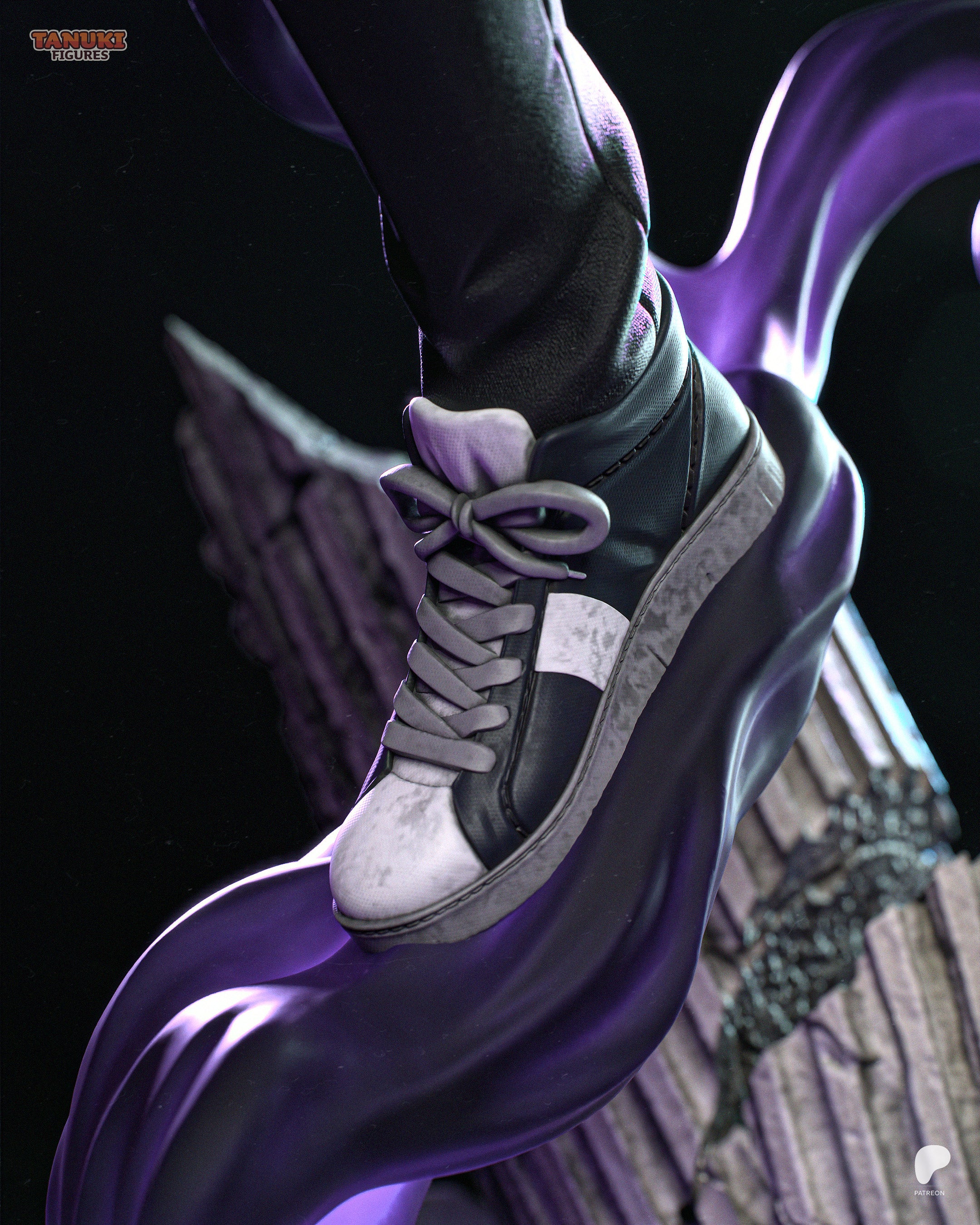 The Monarch | Maximum Detailed 12K 3D printed figure