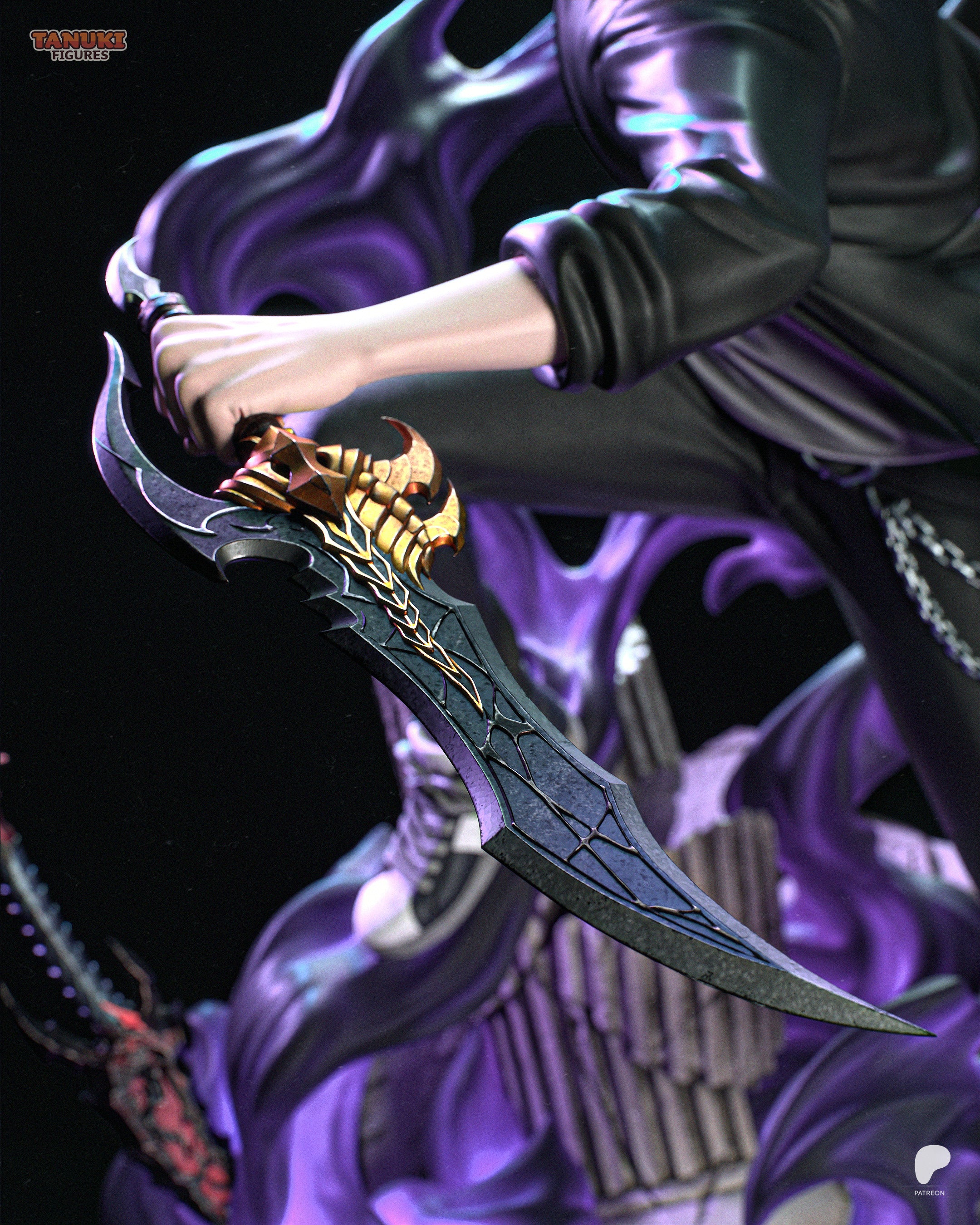 The Monarch | Maximum Detailed 12K 3D printed figure
