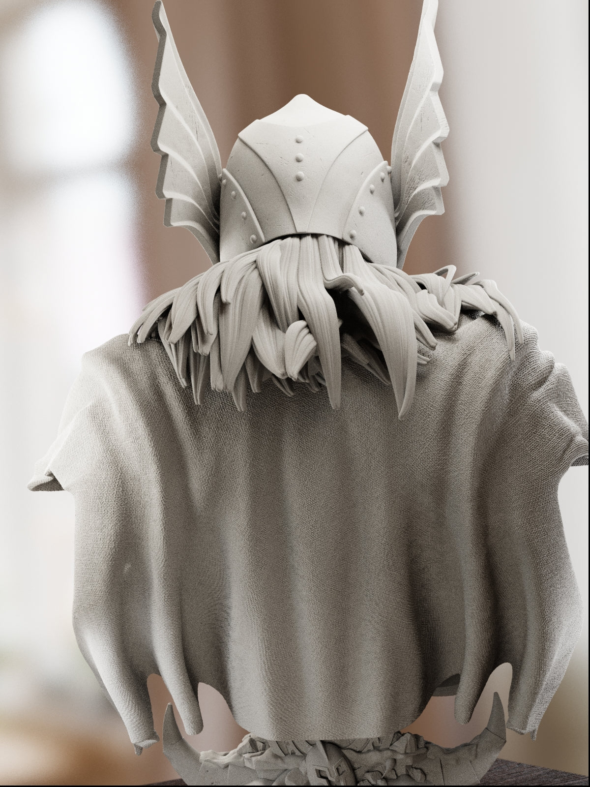 The Thunder God | Maximum Detailed 12K 3D printed bust