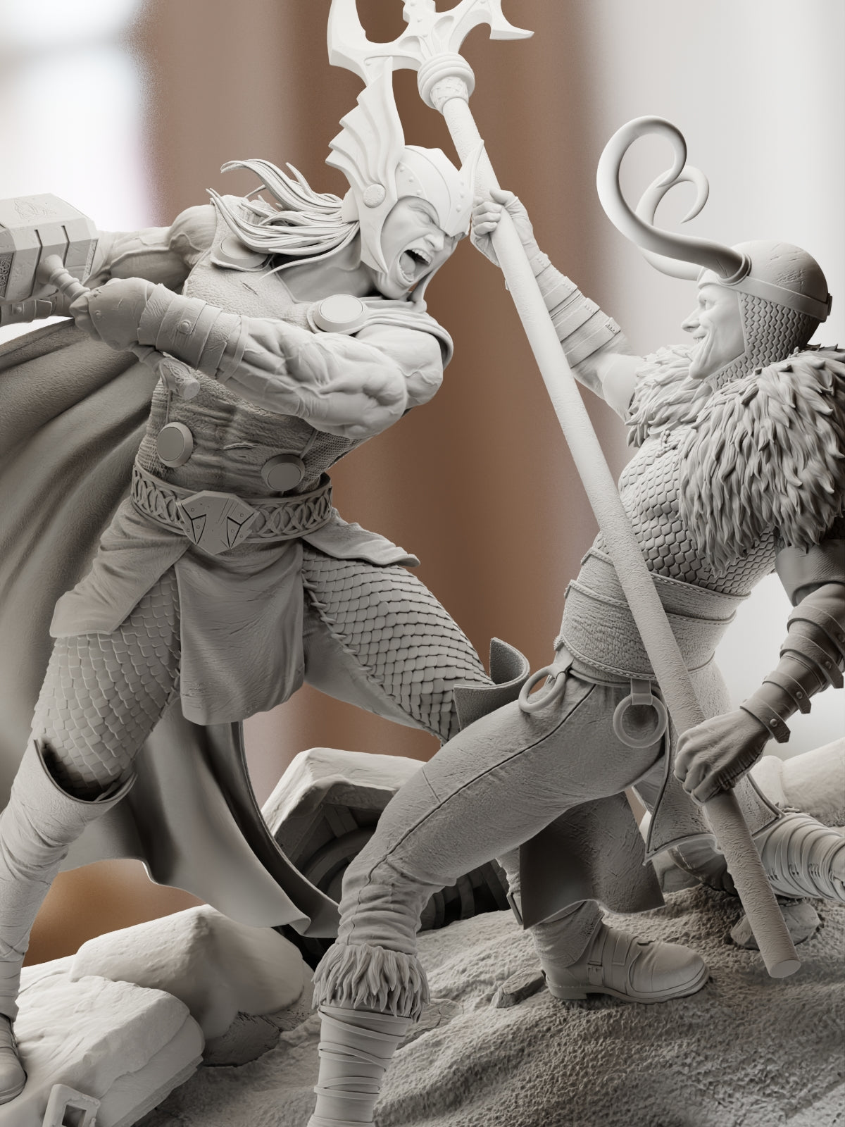 The Blood Brothers | Maximum Detailed 12K 3D printed figure
